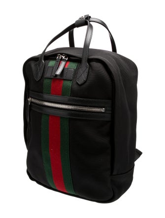 Gucci Web Backpack