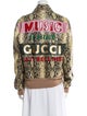 Gucci Python Leather Bomber Jacket