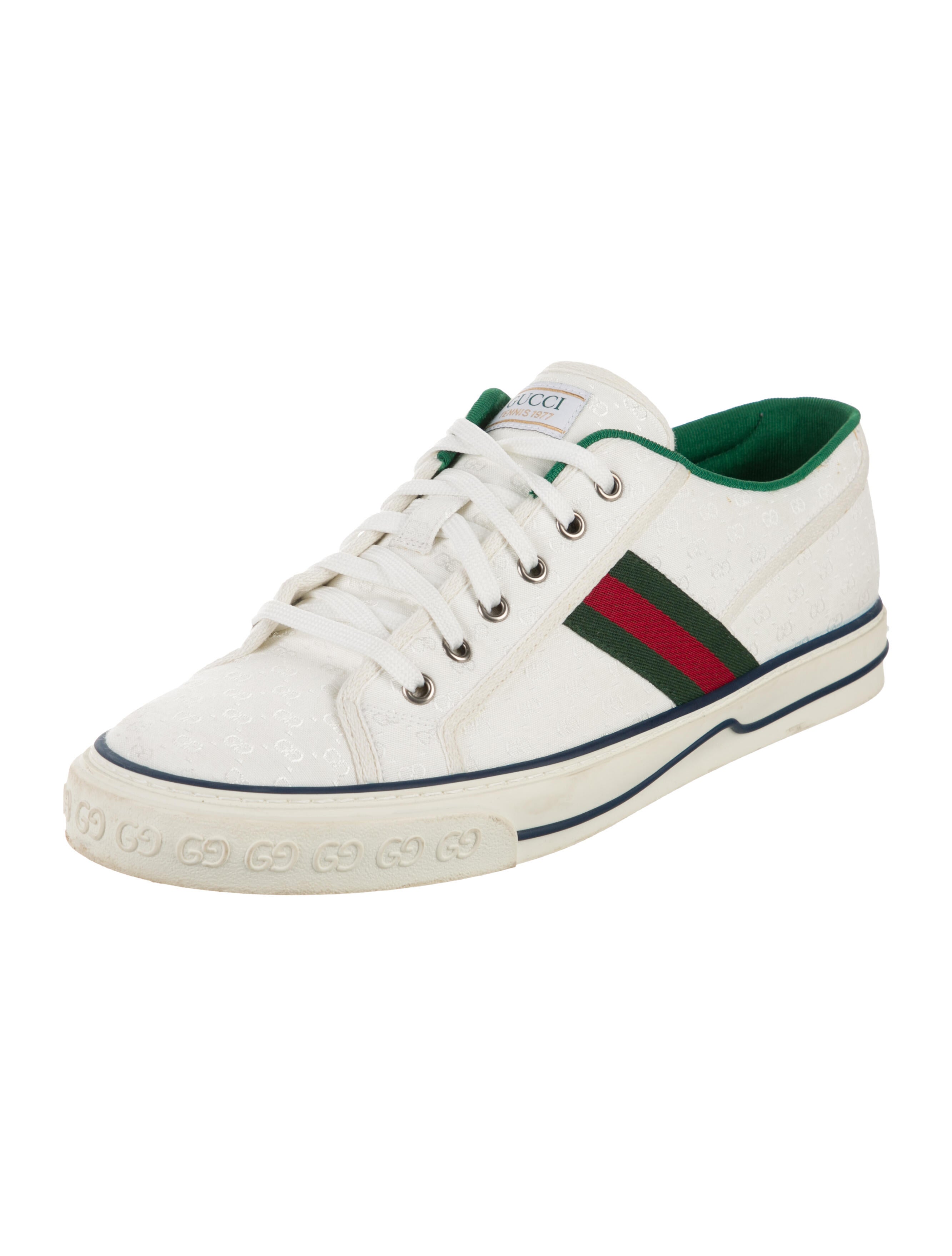 Gucci GG Logo Canvas Sneakers