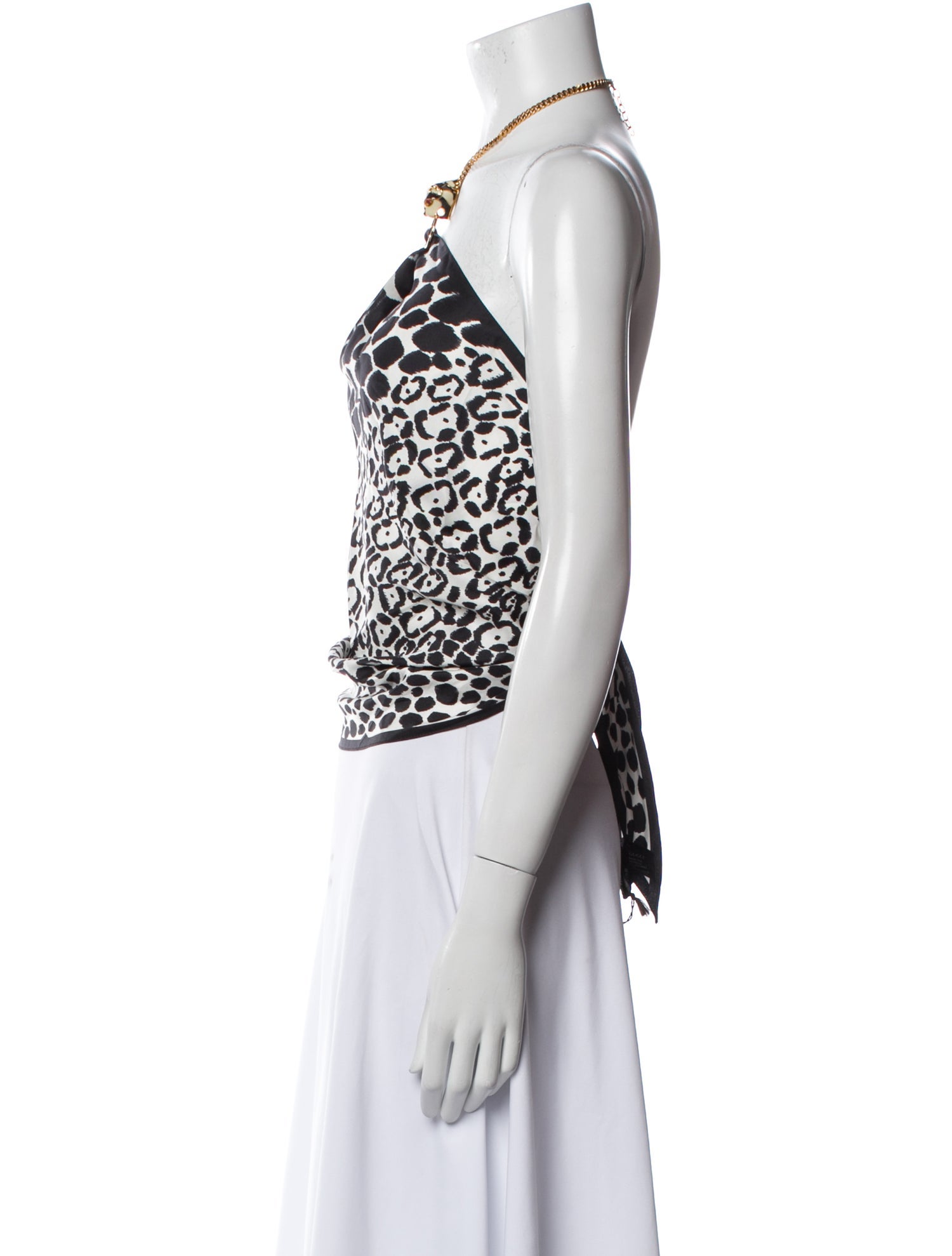 Gucci 2011-2012 Silk Crop Top w/ Tags