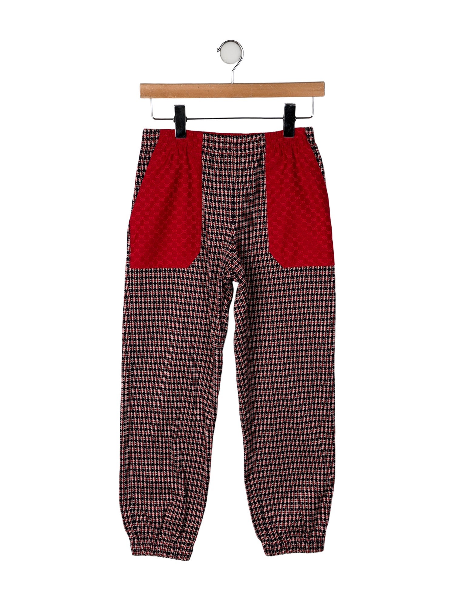 Gucci Micro GG Houndstooth Jogger Pants