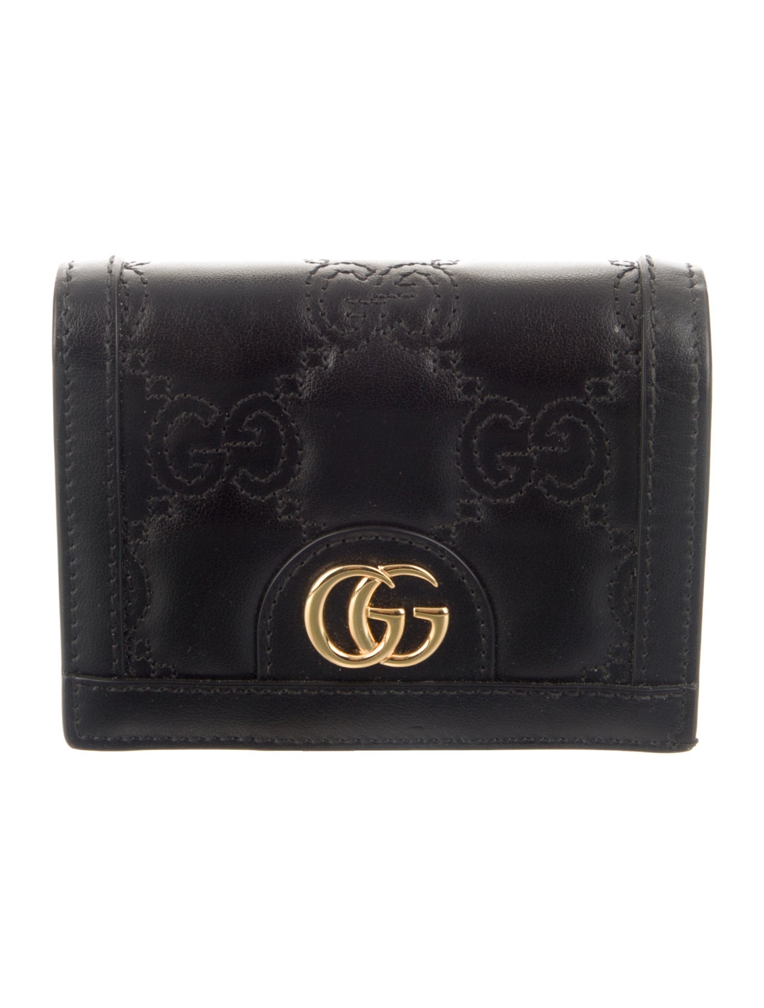 Gucci Interlocking G Logo Leather Wallet