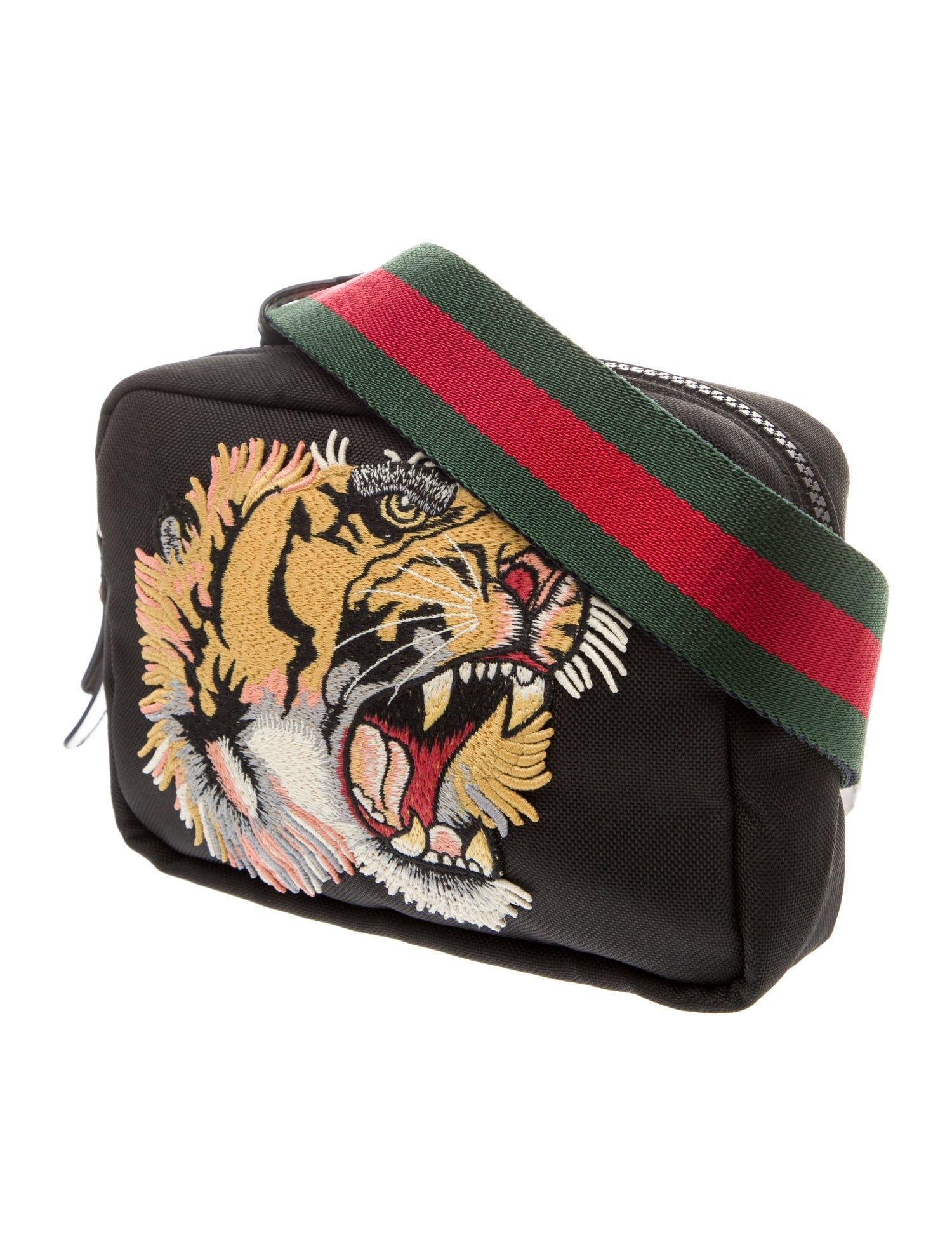 Gucci Web Embroidered Tiger