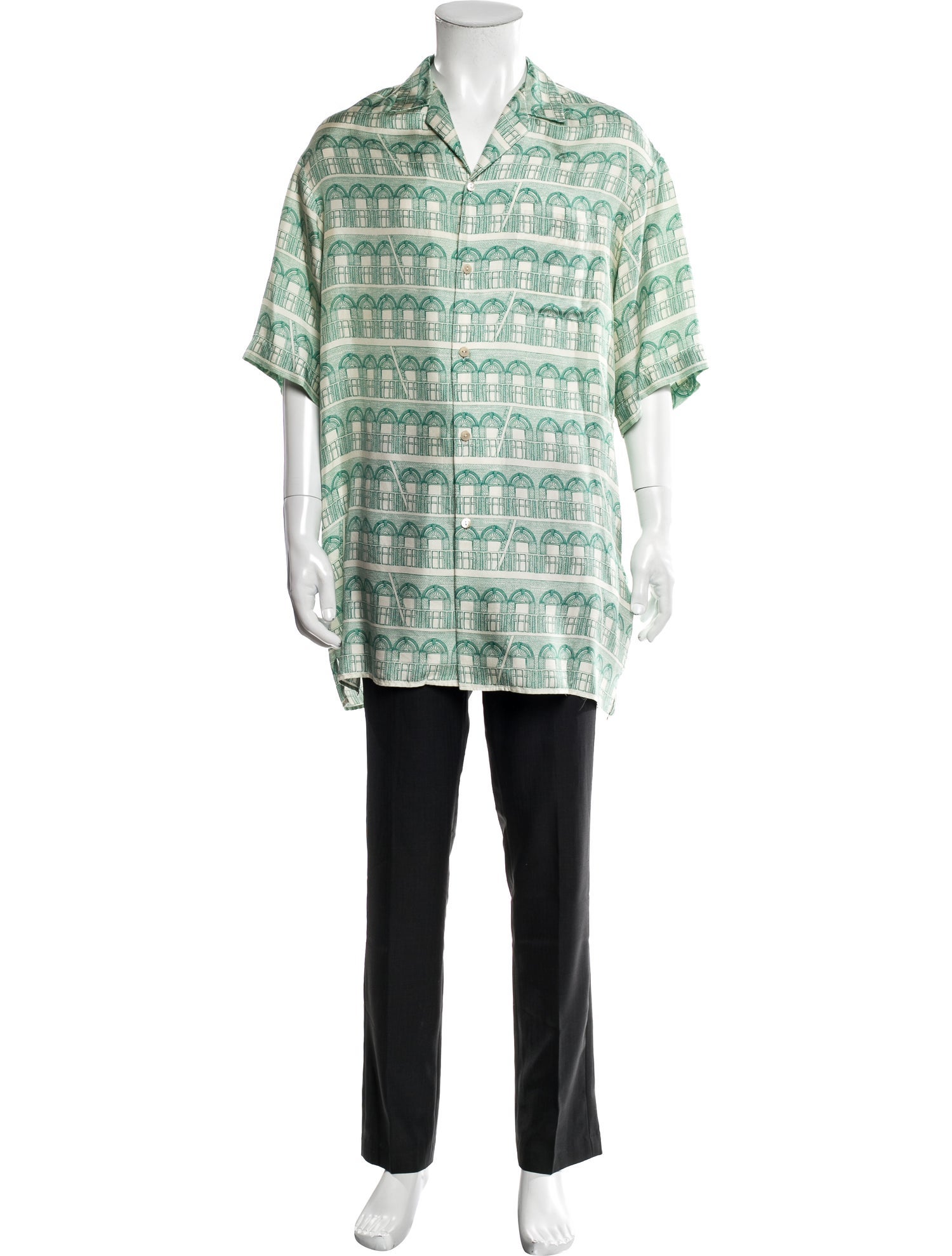 Gucci Silk Printed Shirt