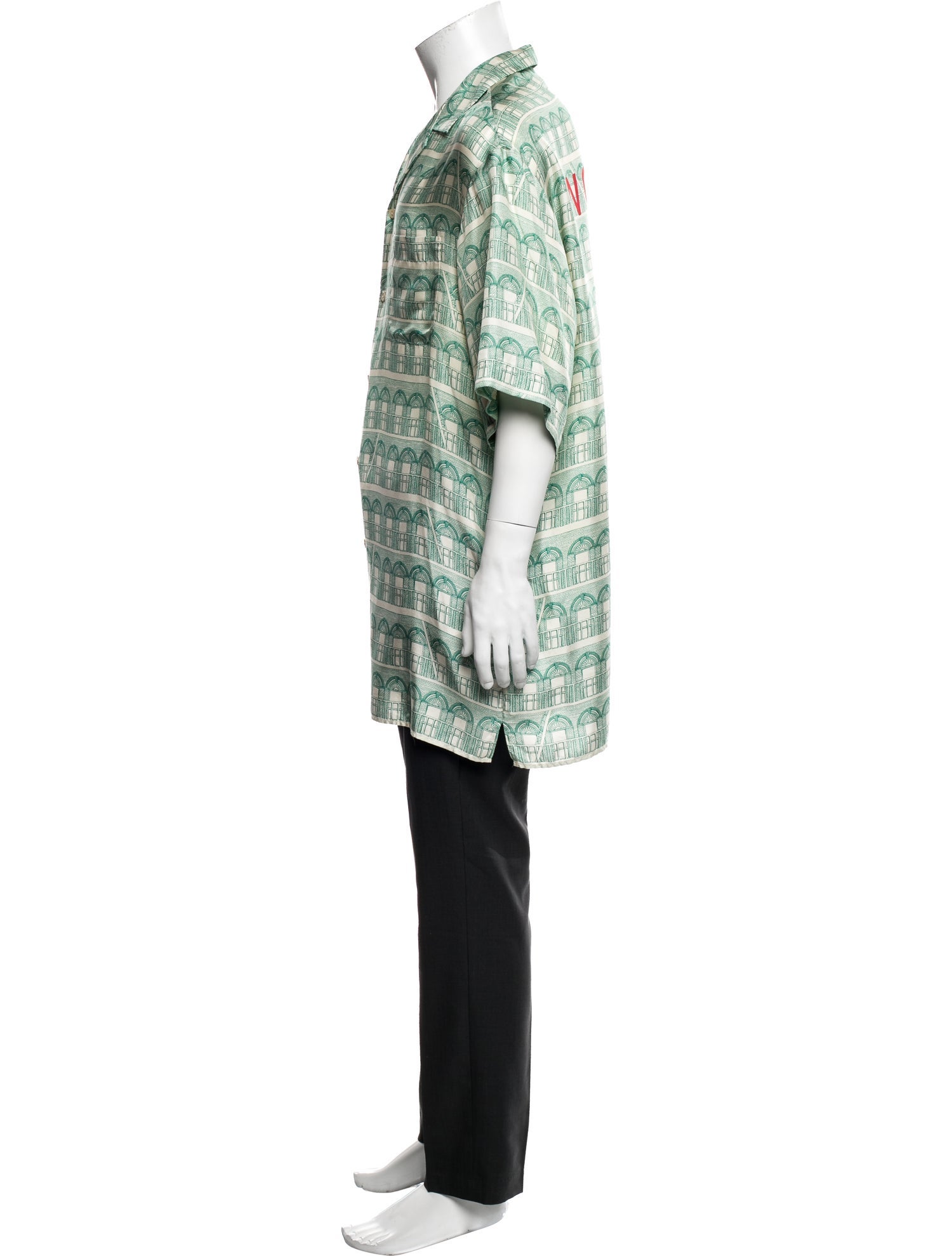 Gucci Silk Printed Shirt