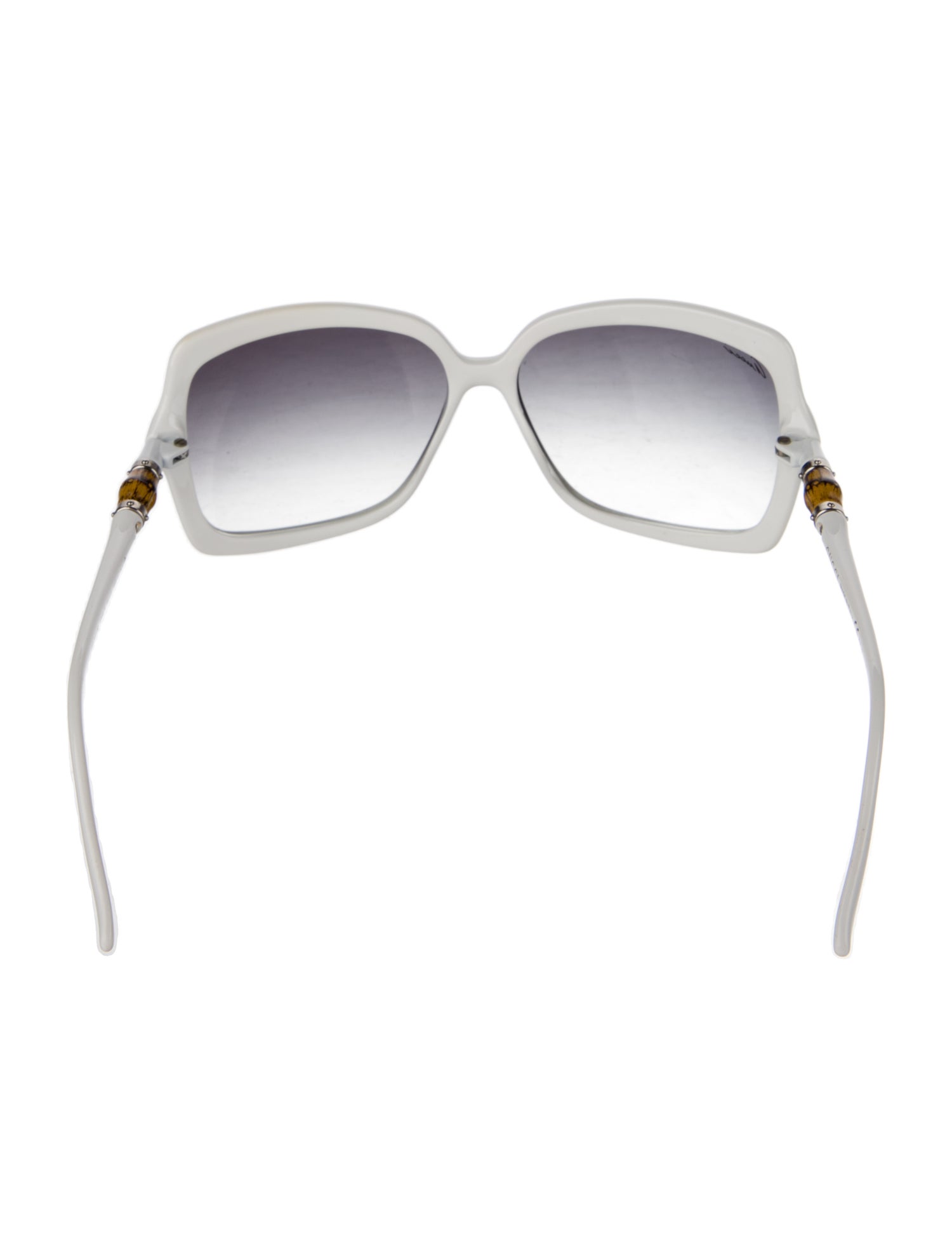 Gucci Bamboo Accent Oversize Sunglasses