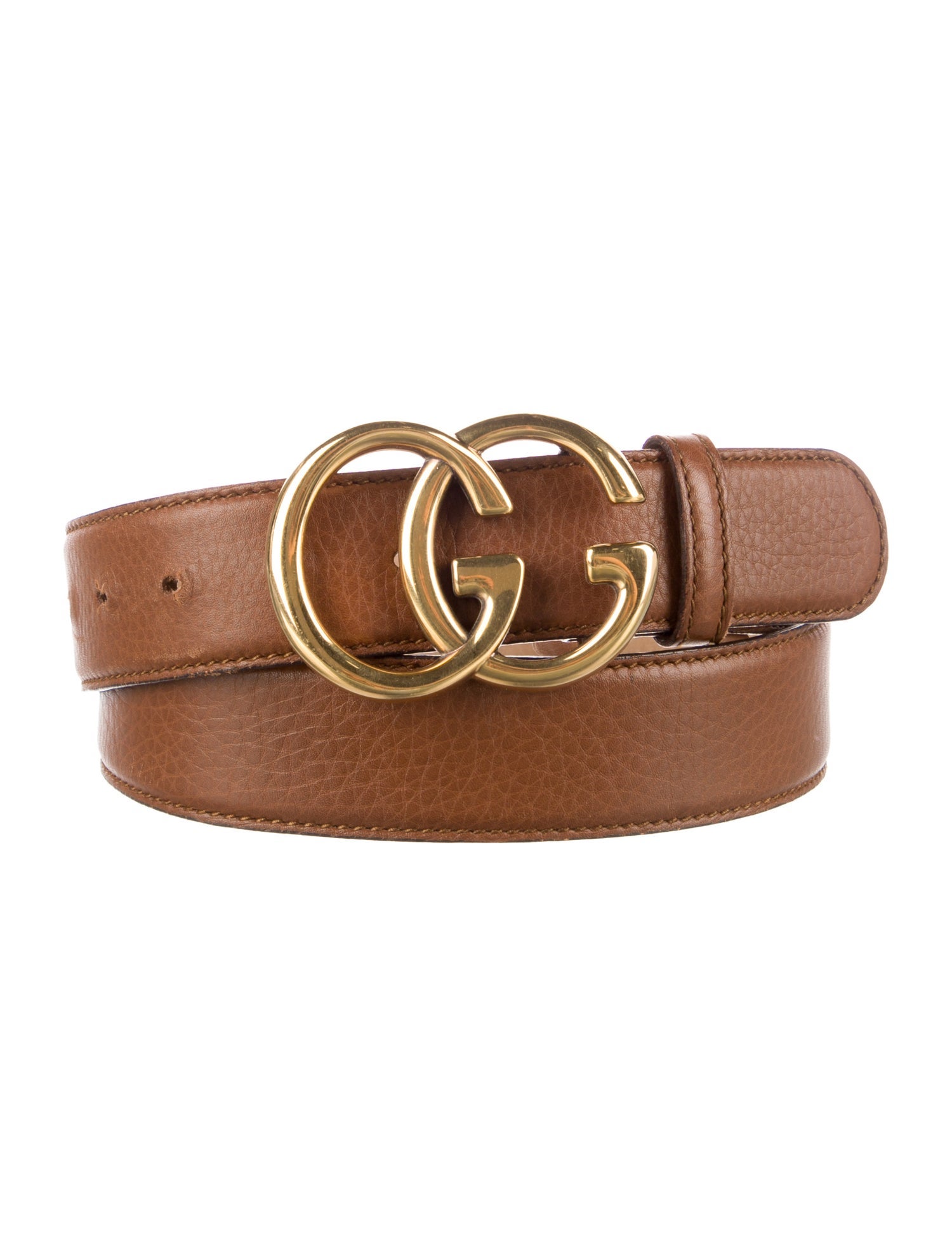 Gucci Double G Logo Leather Belt Kit