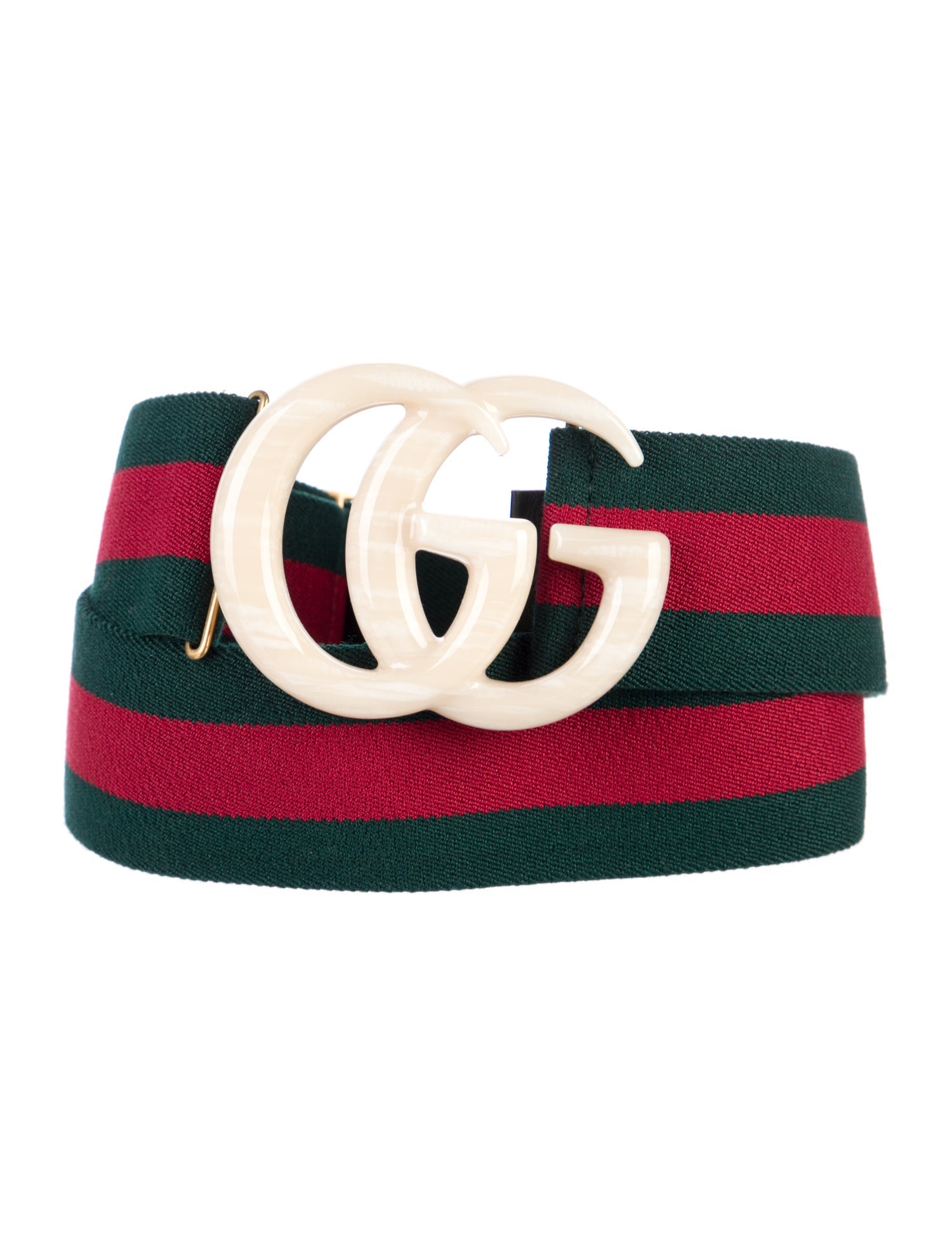 Gucci Web Accent Wide Belt
