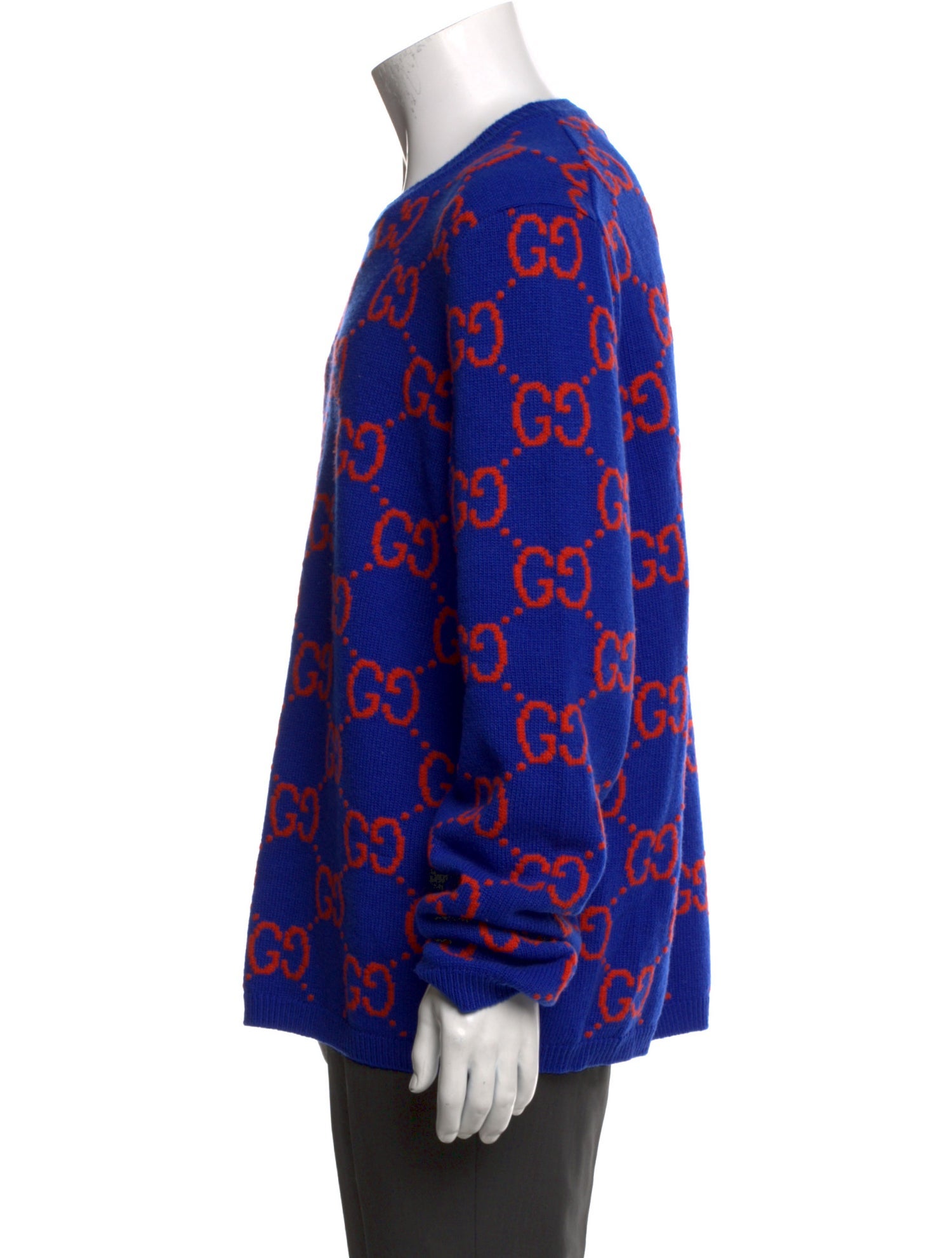 Gucci GG Logo Wool Pullover