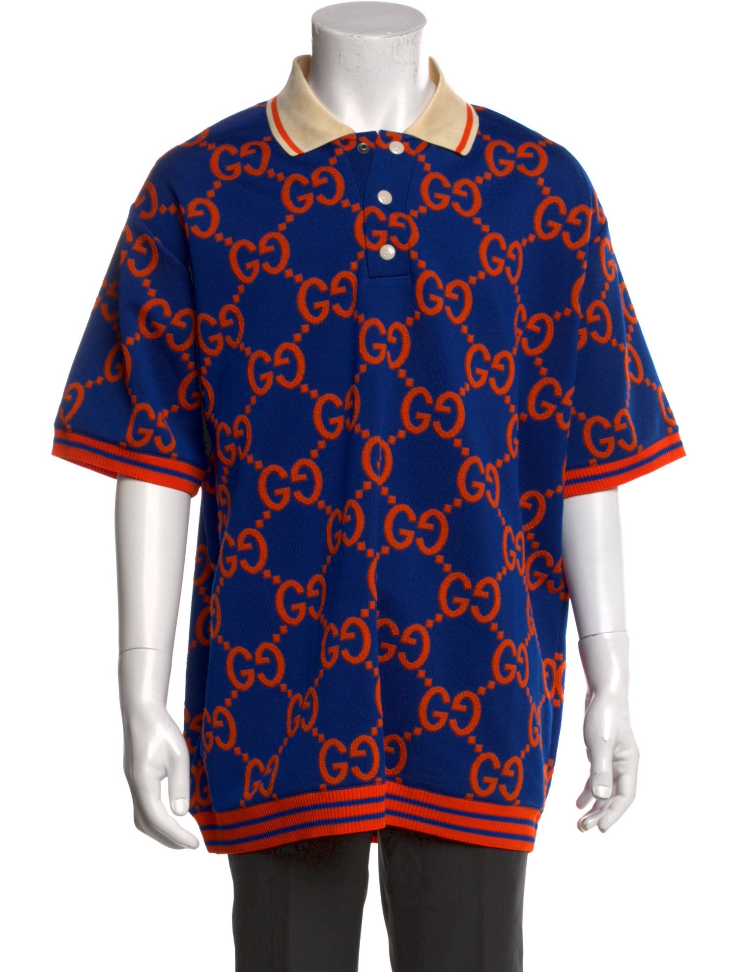 Gucci GG Logo Short Sleeve Shirt
