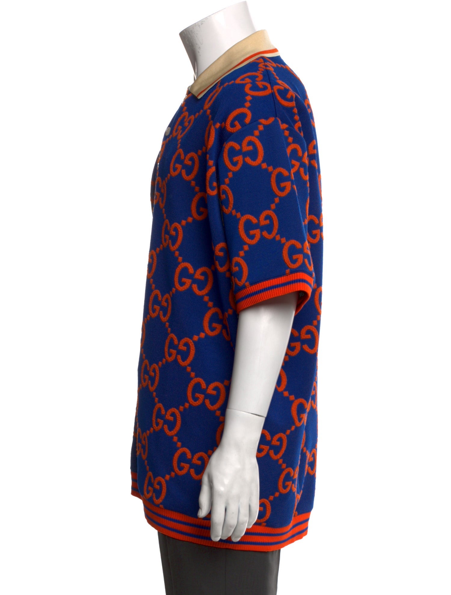 Gucci GG Logo Short Sleeve Shirt