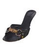 Gucci Flora Print Canvas Slides