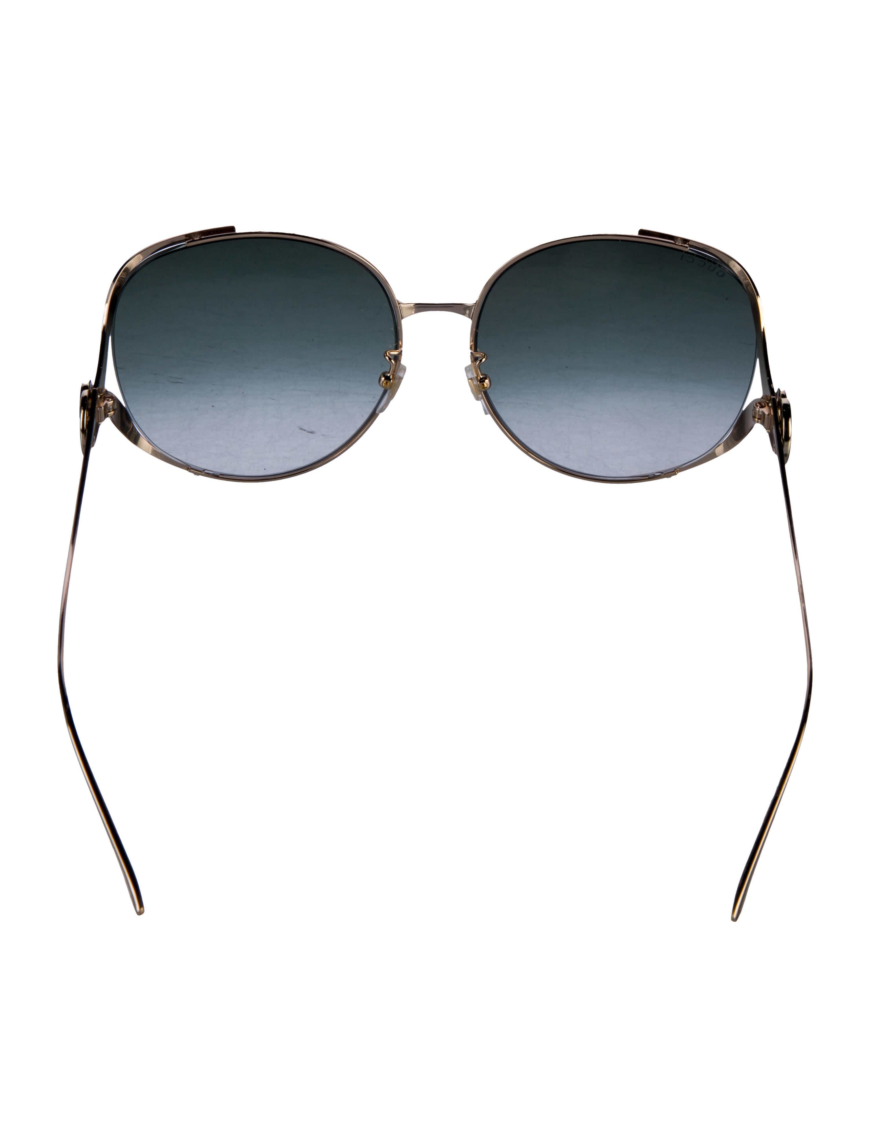 Gucci Web Accent Oversize Sunglasses