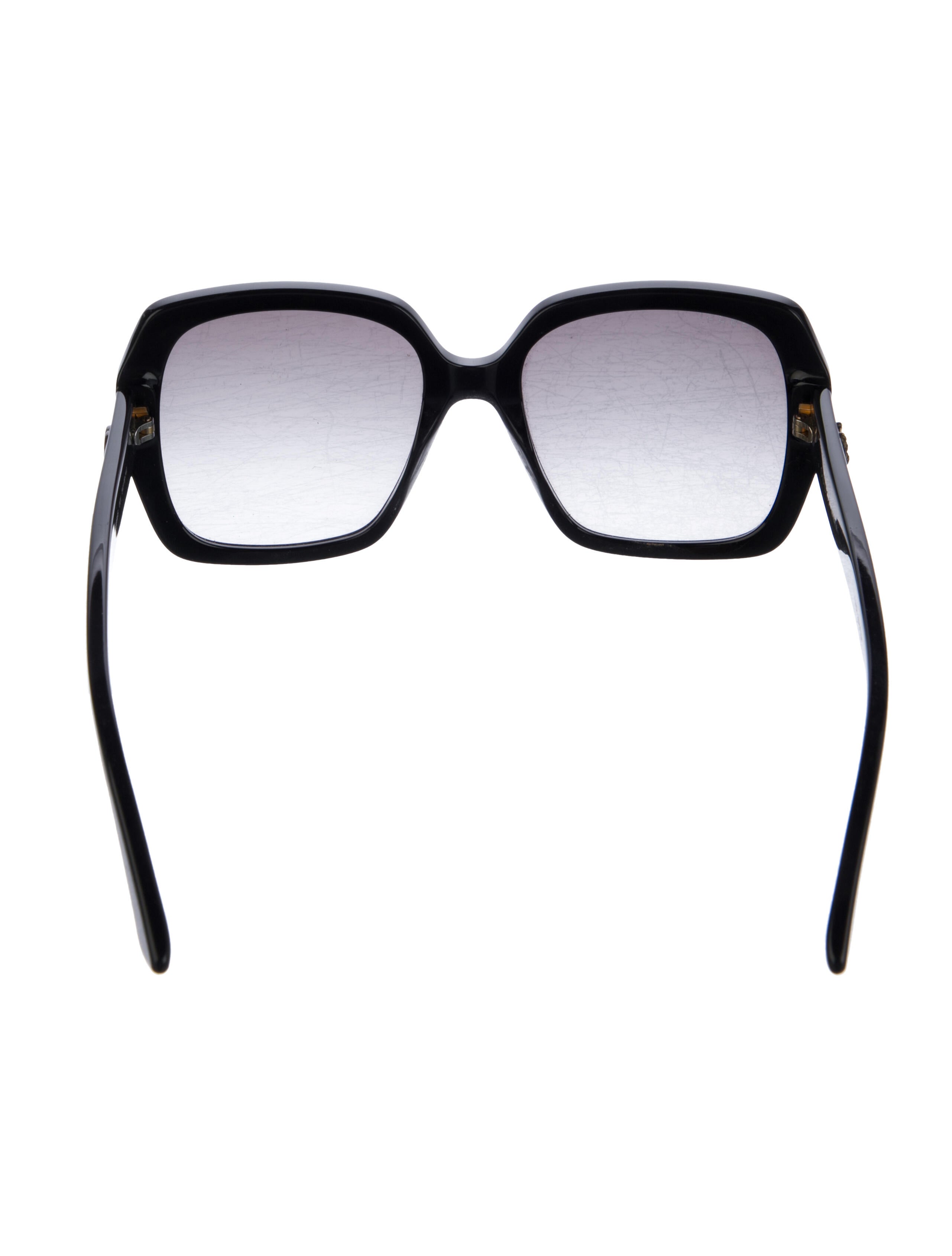 Gucci Interlocking G Logo Square Sunglasses