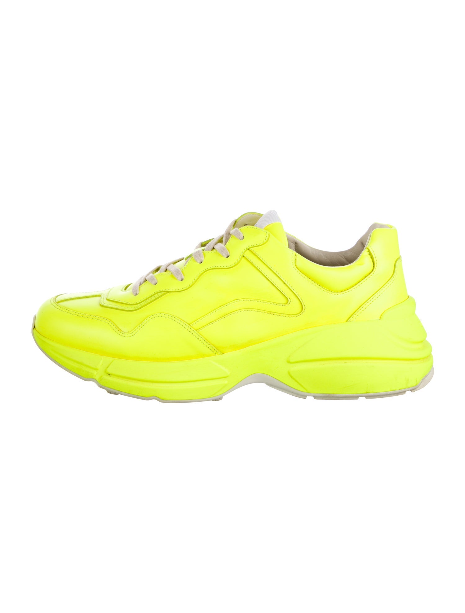 Gucci Leather Athletic Sneakers