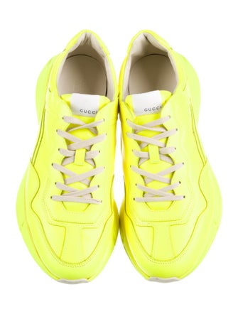 Gucci Leather Athletic Sneakers