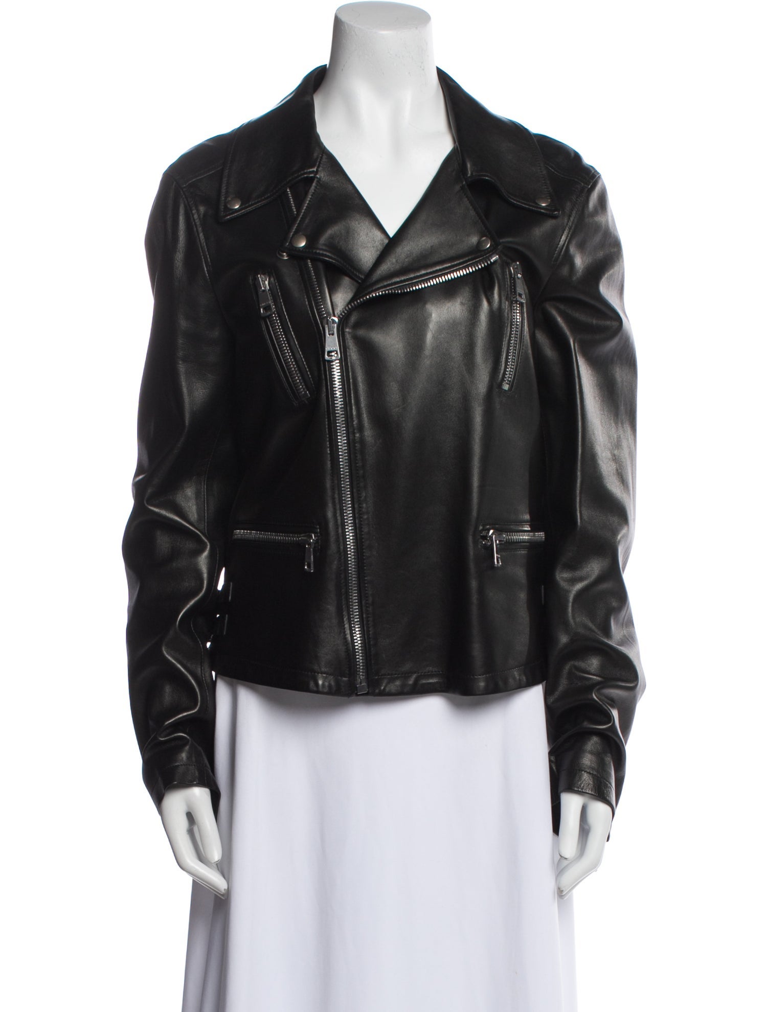 Gucci Leather Biker Jacket