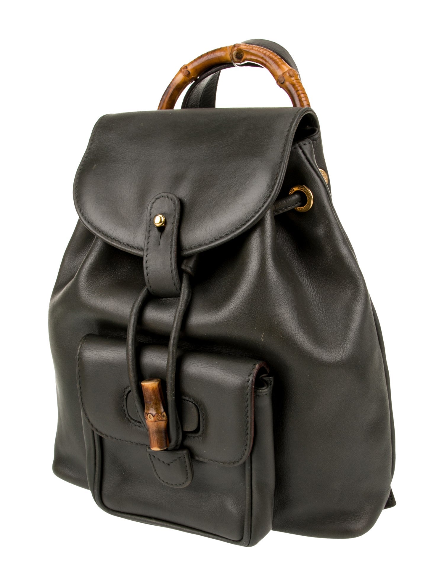 Gucci Bamboo Backpack Vintage