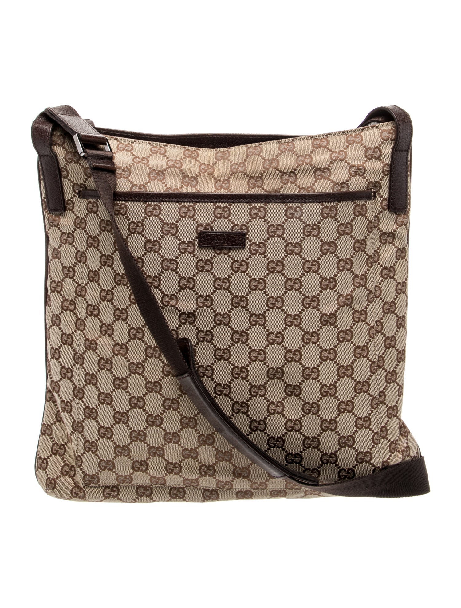 Gucci GG Canvas Messenger Bag