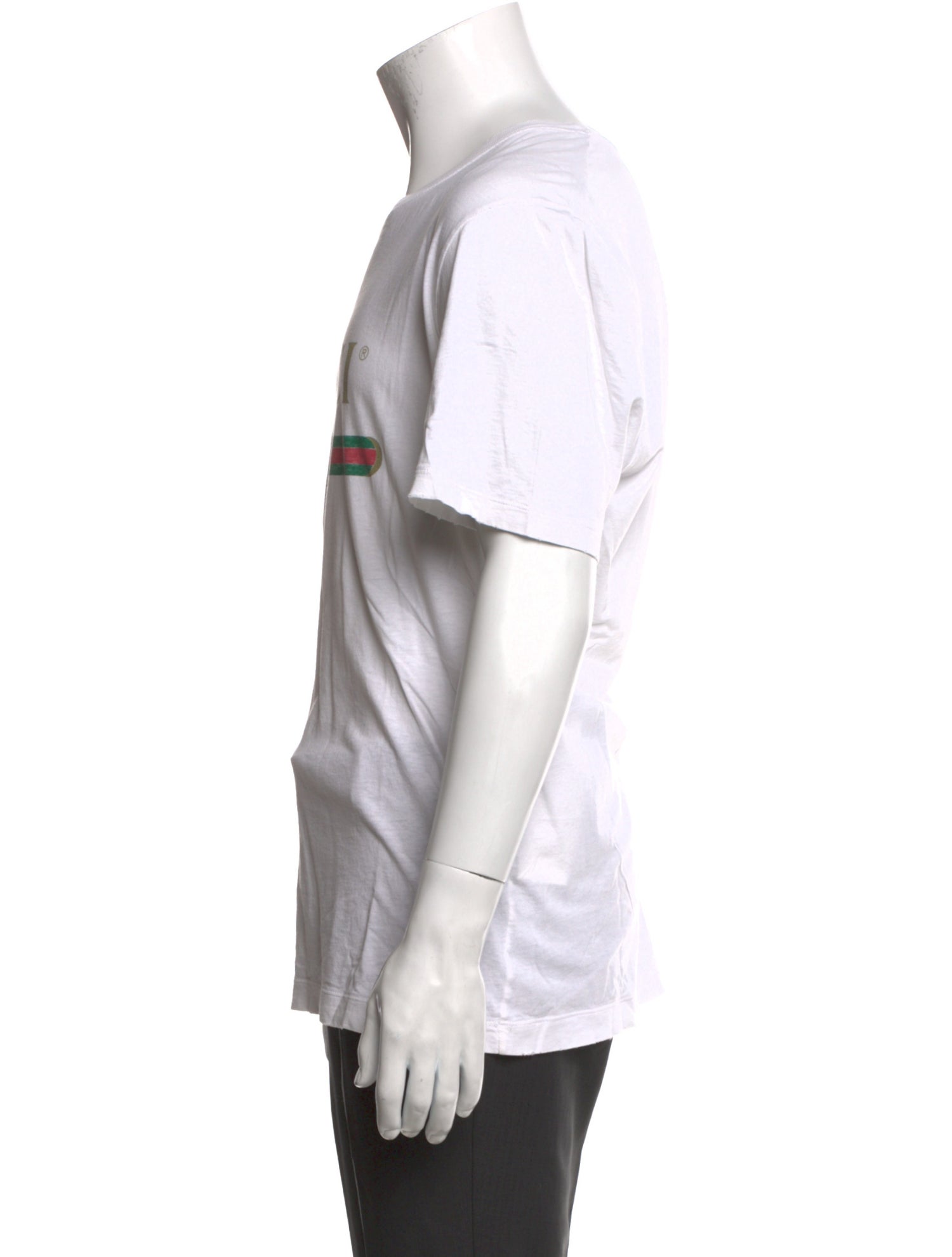 Gucci Web Accent Crew Neck T-Shirt