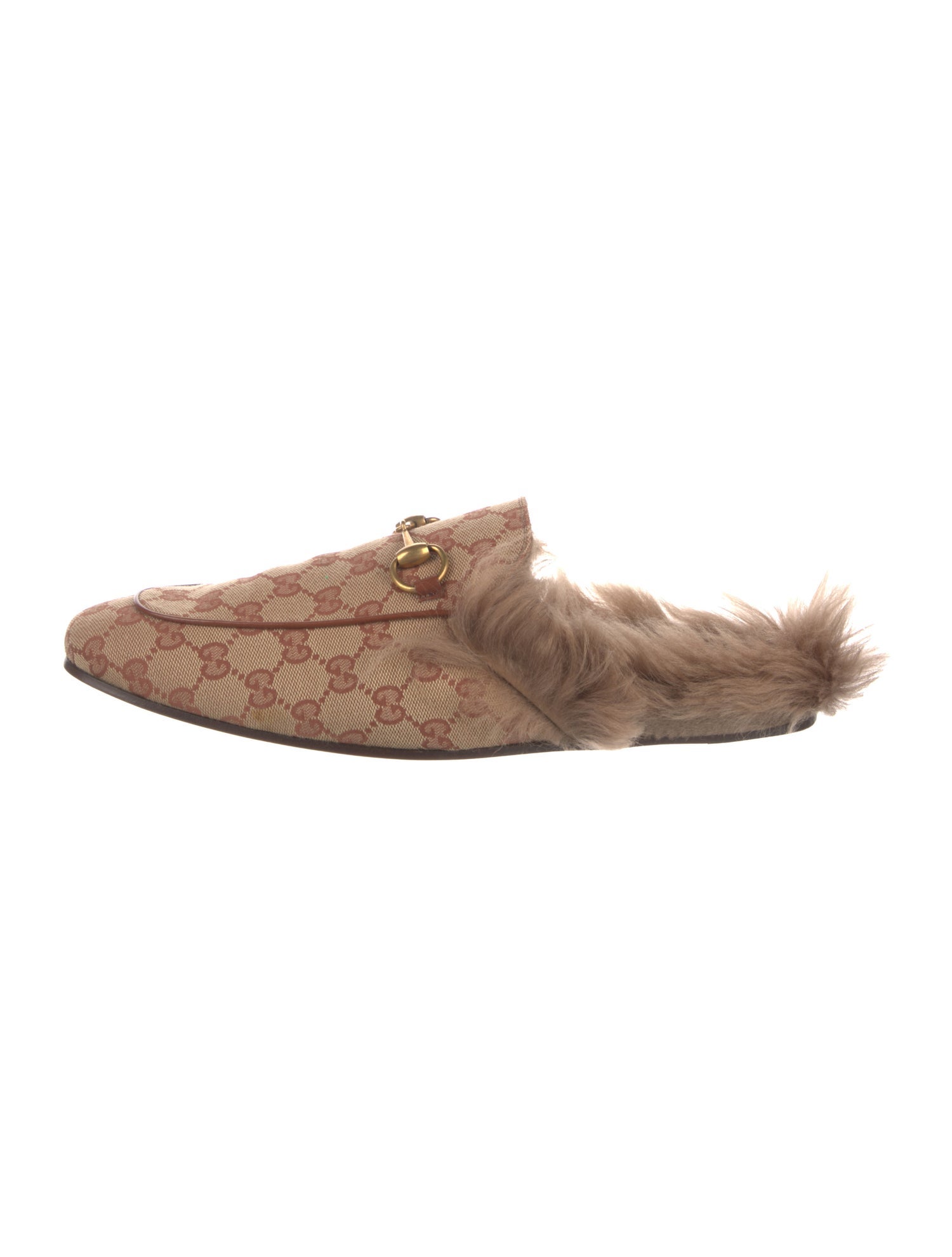Gucci GG Canvas Canvas Slippers
