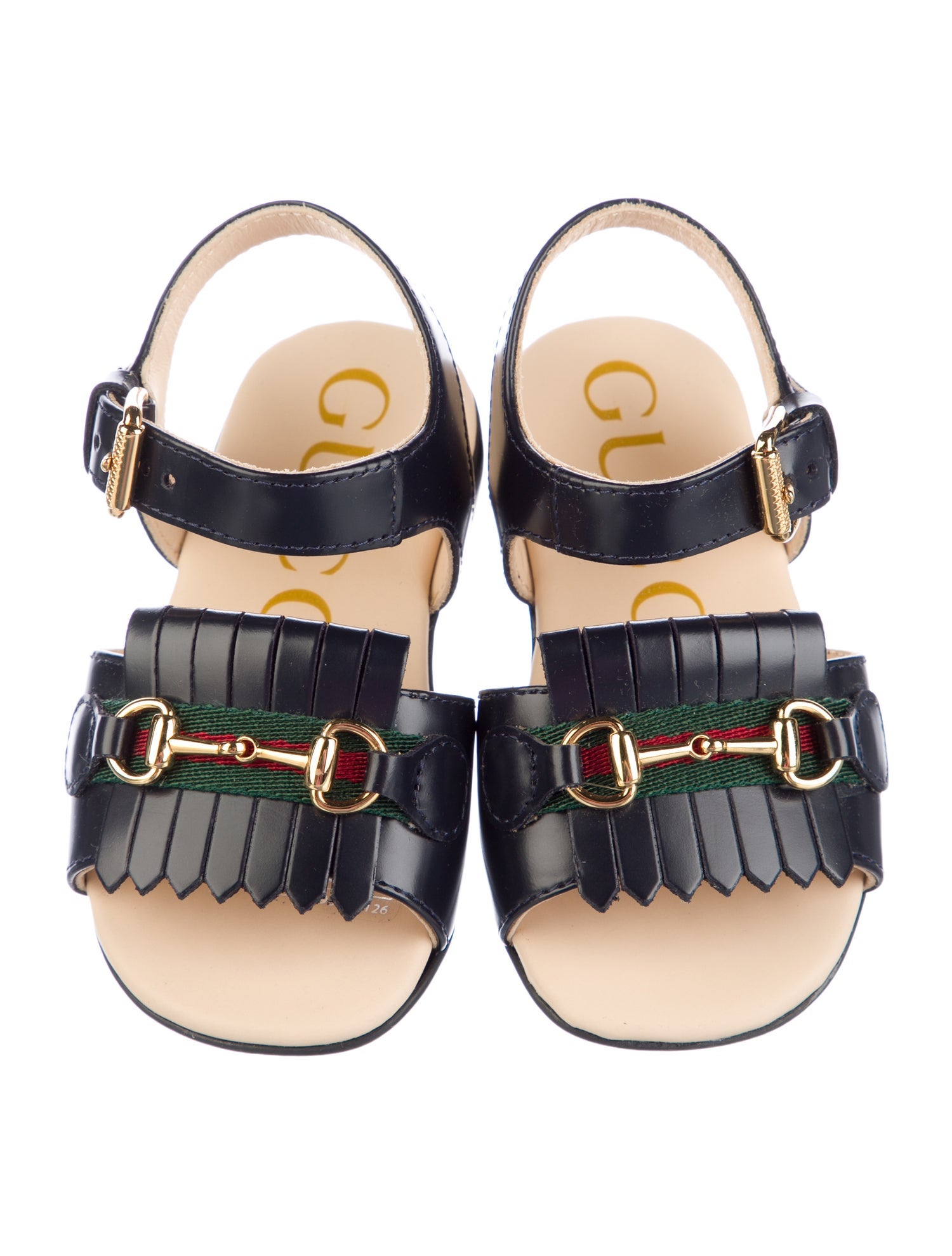 Gucci Girls' Horsebit Sandals w/Tags
