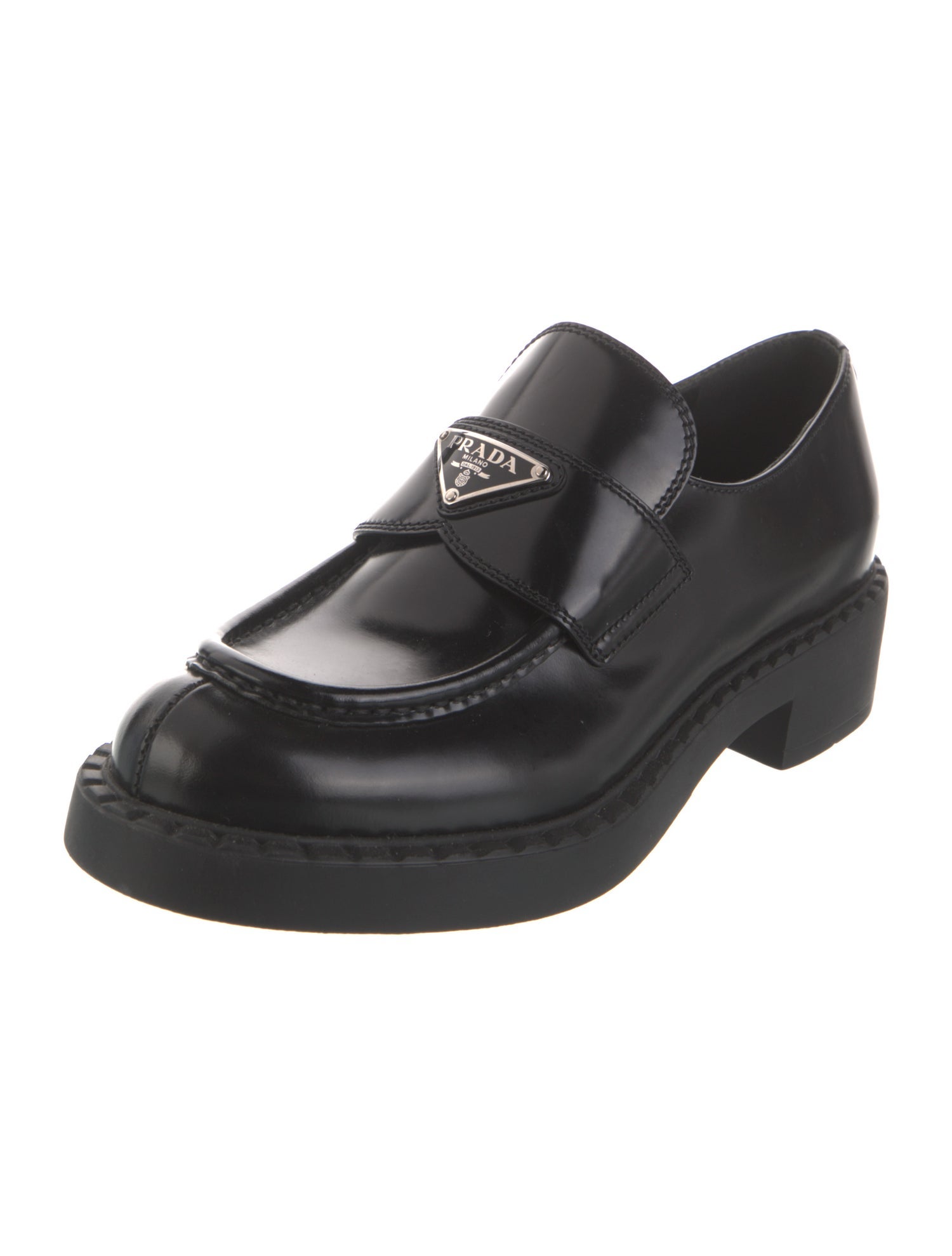 Prada Leather Oxfords