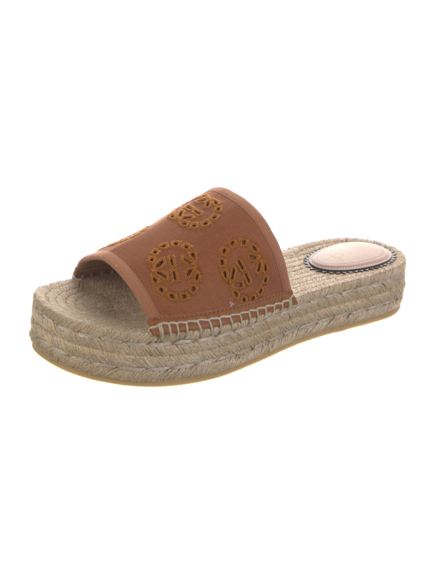 Gucci Interlocking G Logo Canvas Espadrilles