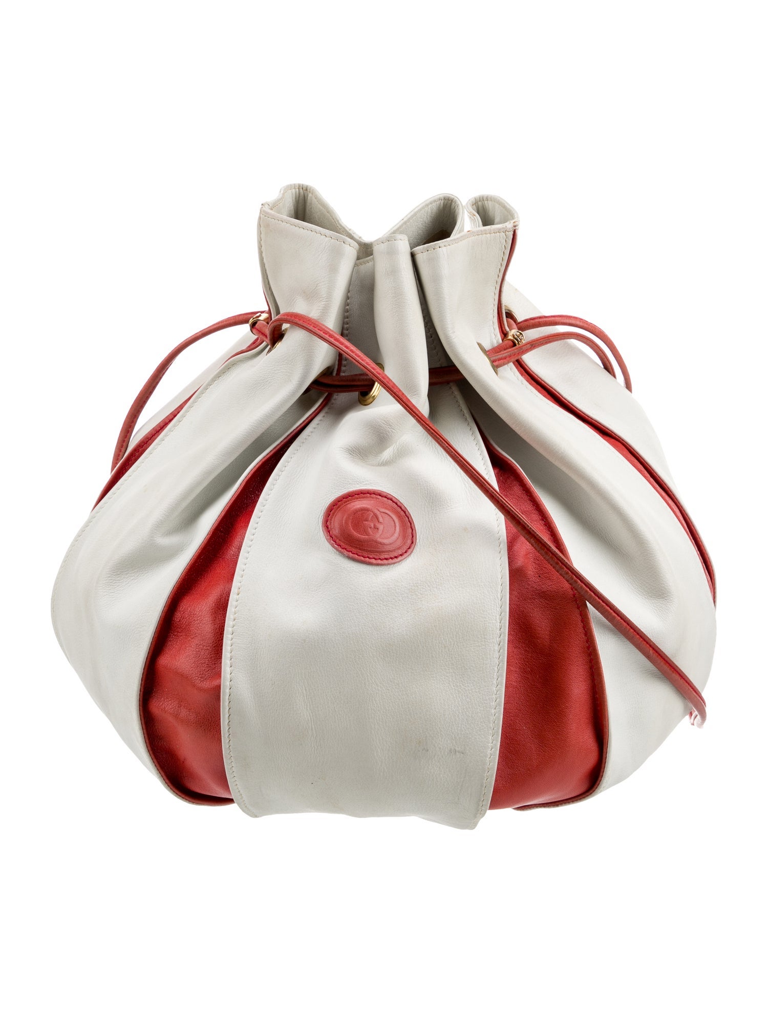 Gucci Leather Bucket Bag