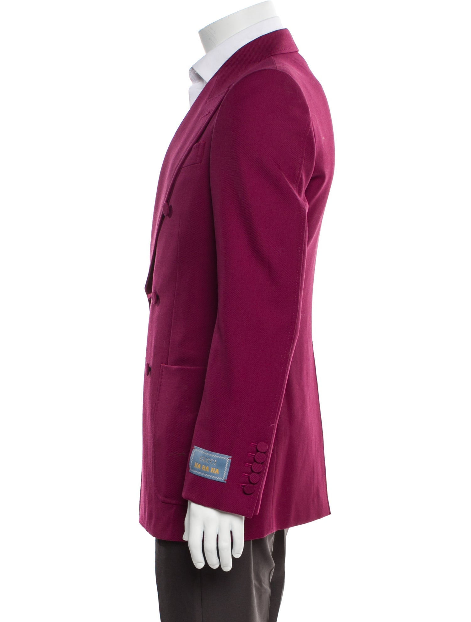 Gucci 'HA HA HA' Wool Blazer w/ Tags