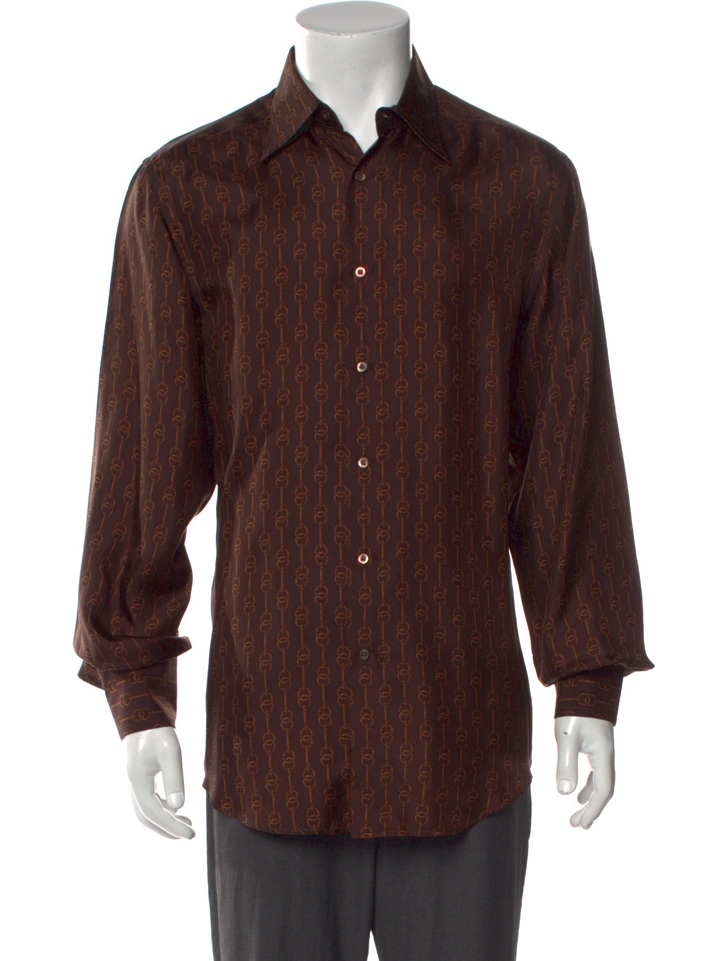 Gucci Silk Printed Shirt