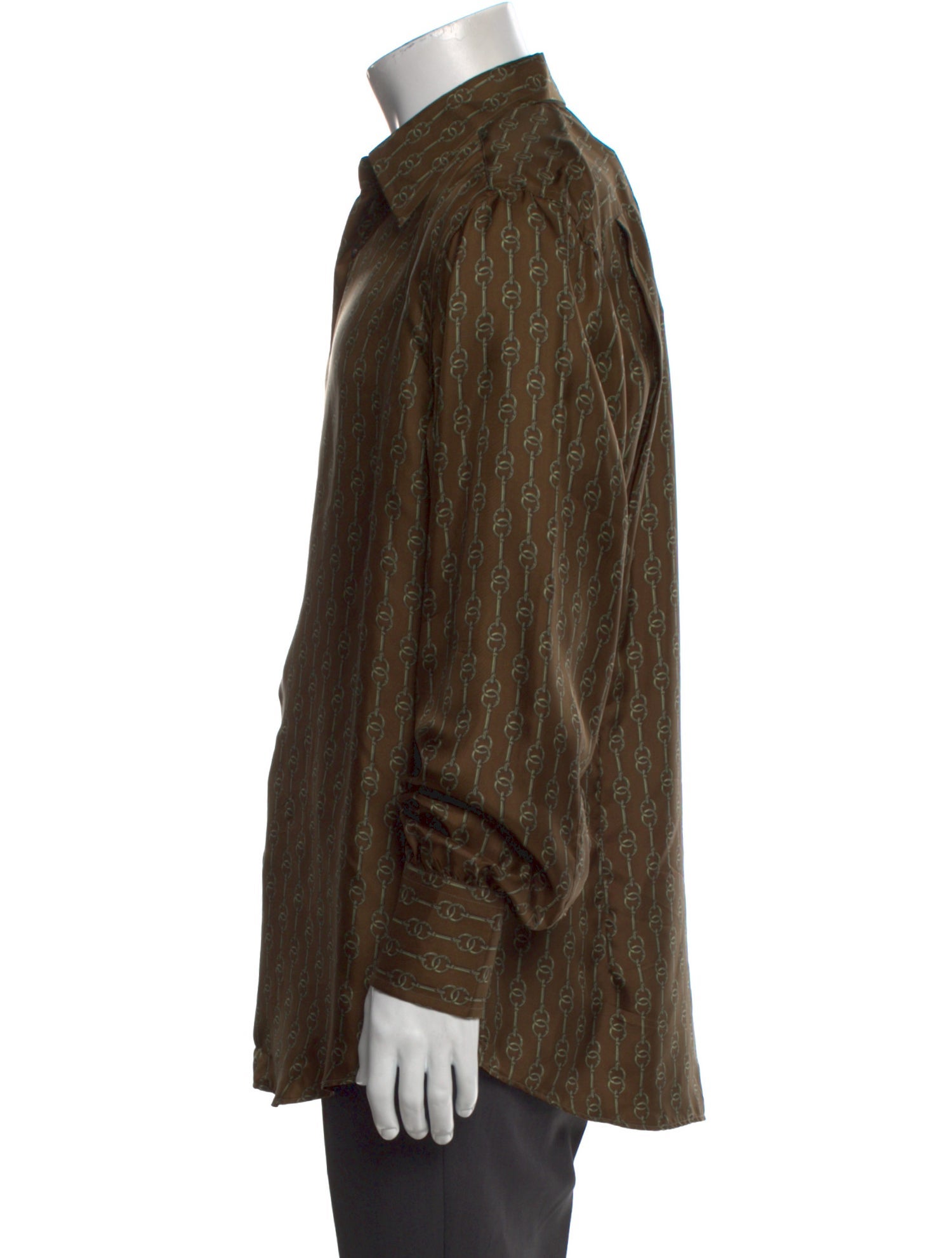 Gucci Silk Printed Shirt