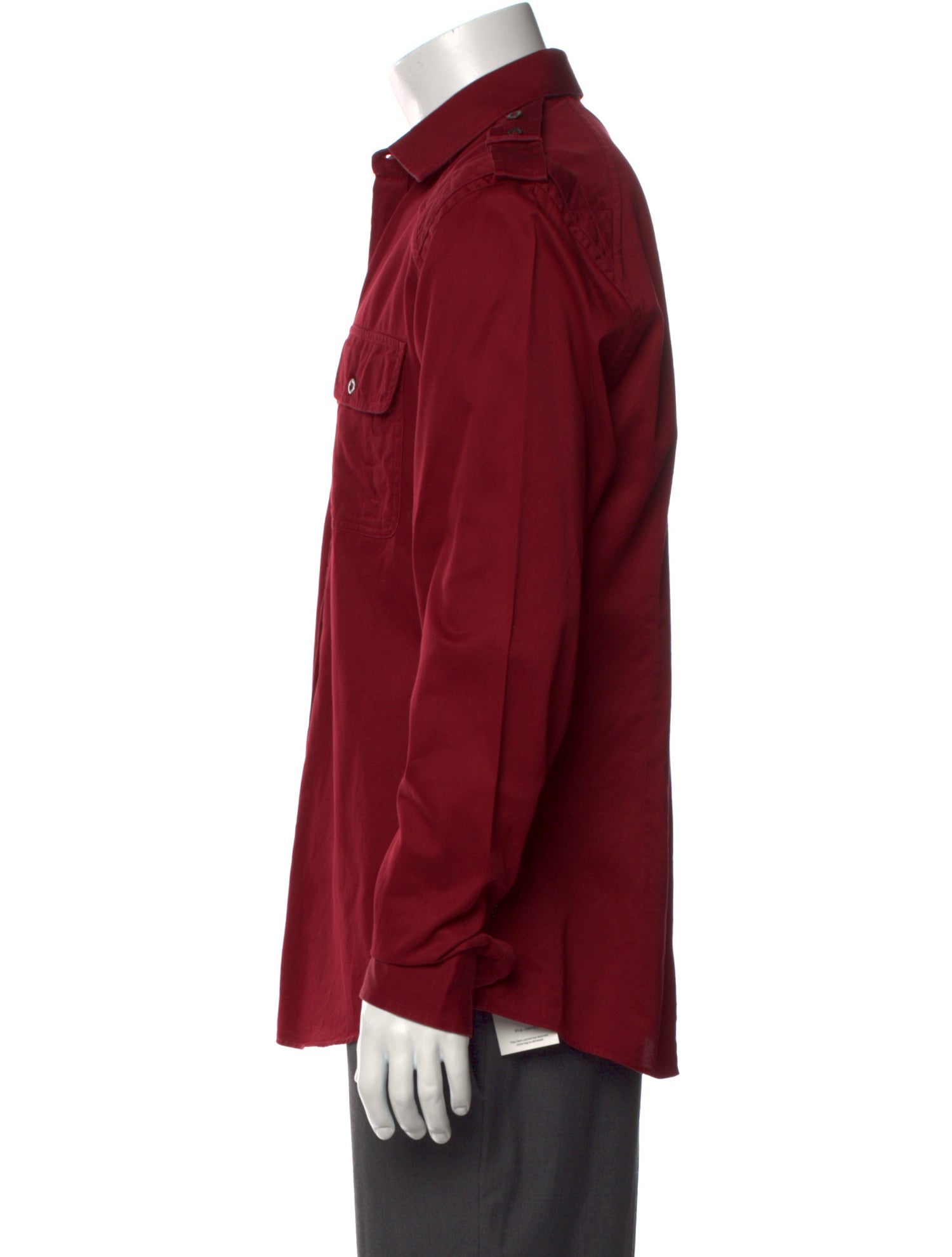 Gucci Web Accent Long Sleeve Shirt