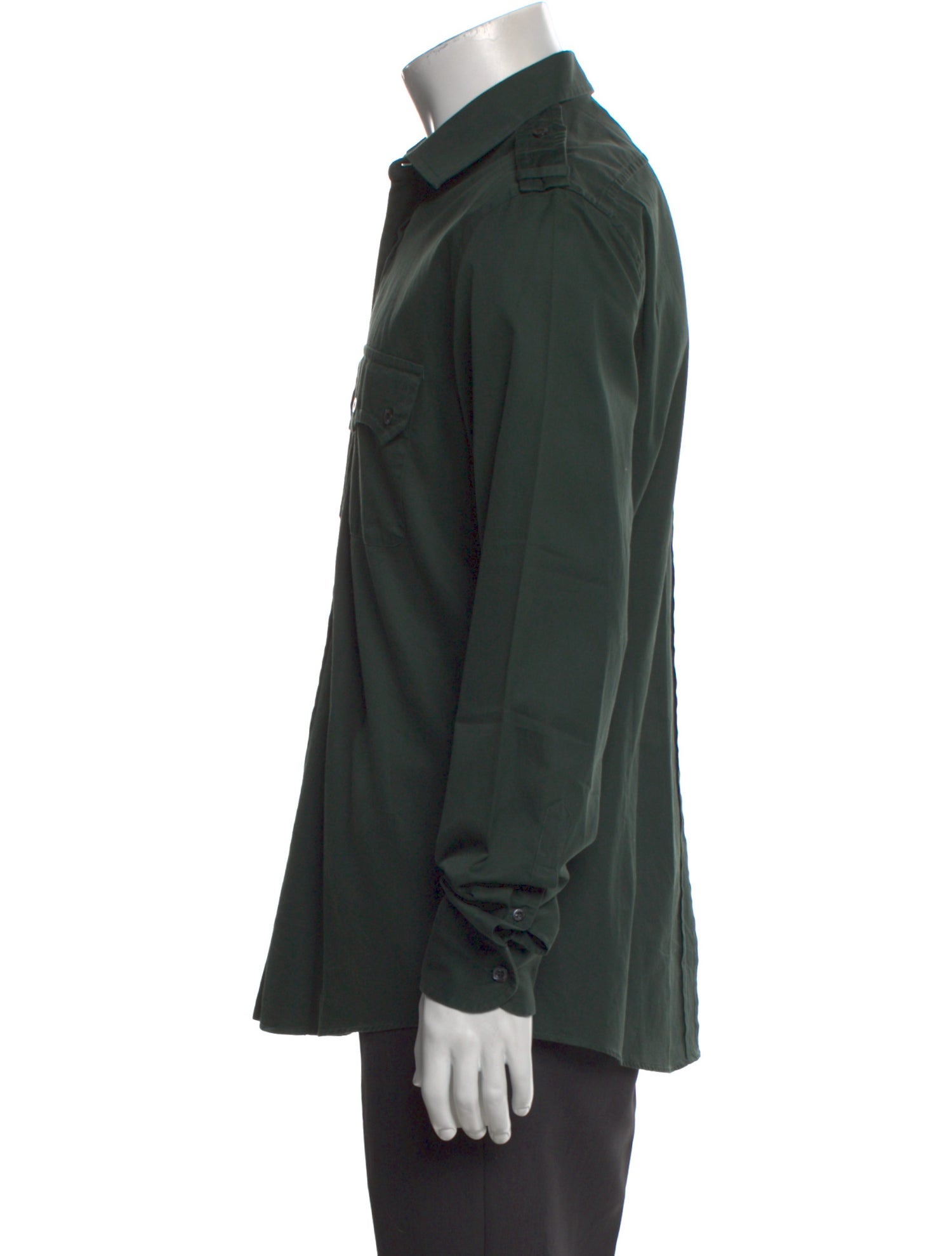 Gucci Web Accent Long Sleeve Shirt