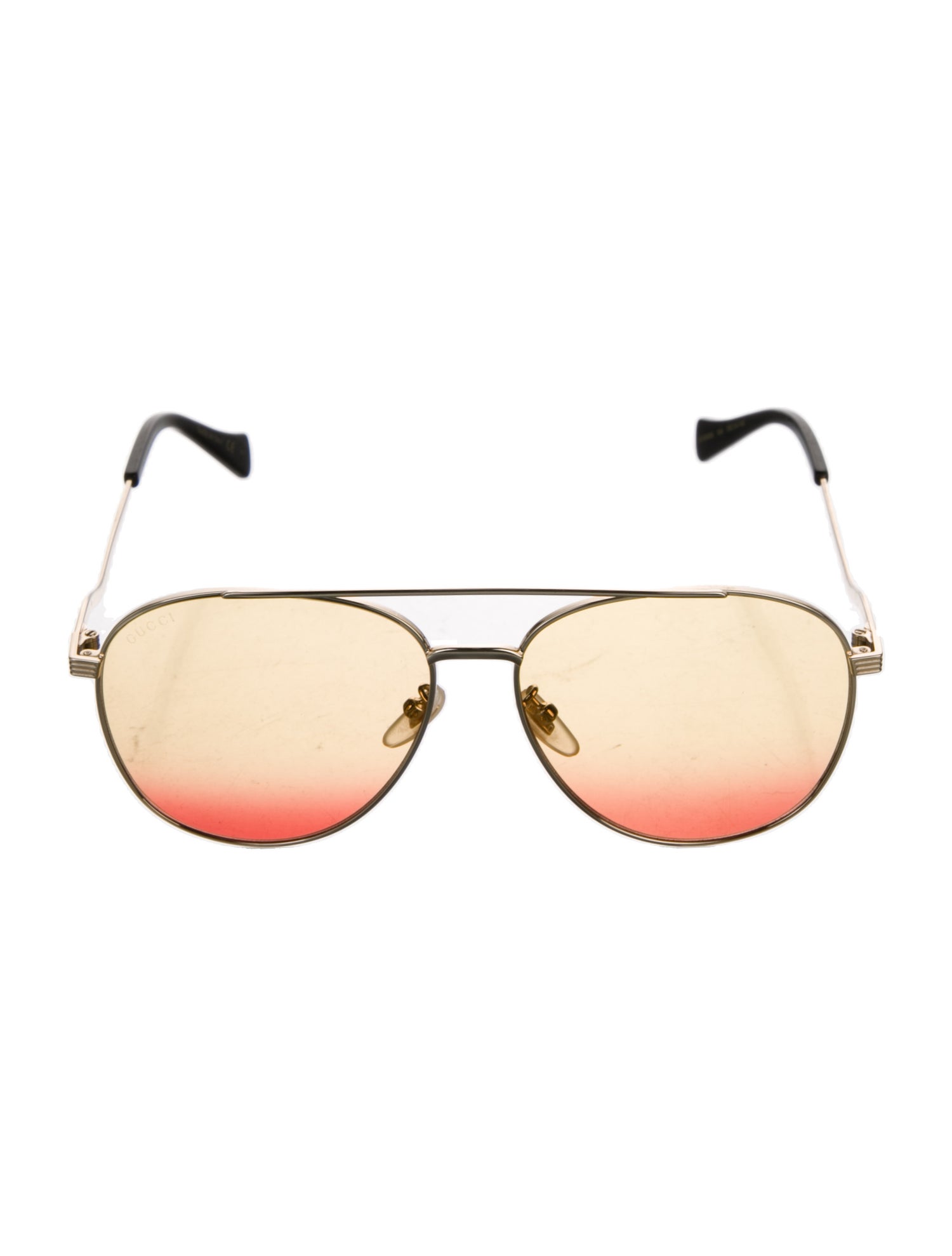 Gucci Aviator Mirrored Sunglasses