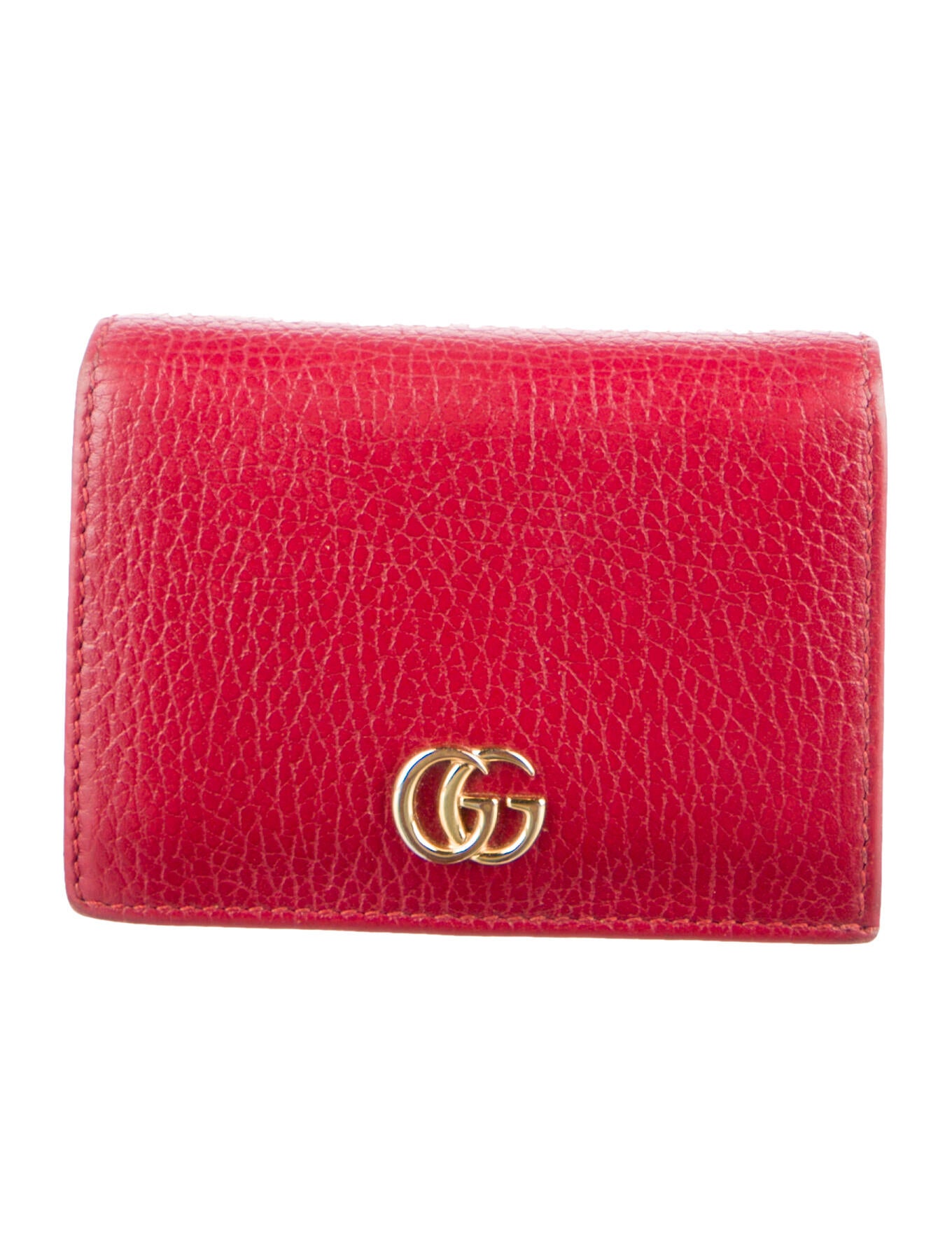 Gucci Running GG Double G Logo Compact Wallet
