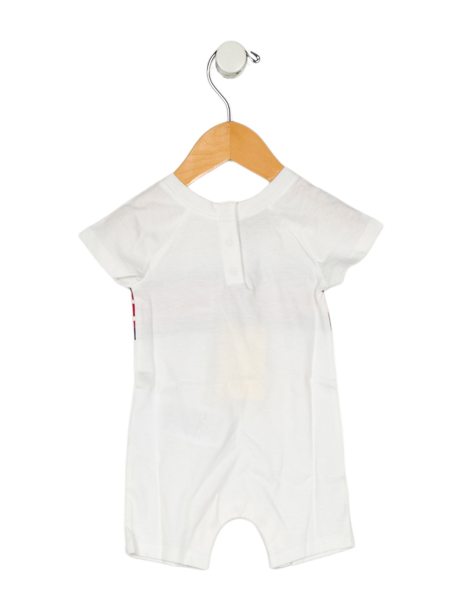 Gucci infant boys' white multicolored one piece w/Tags