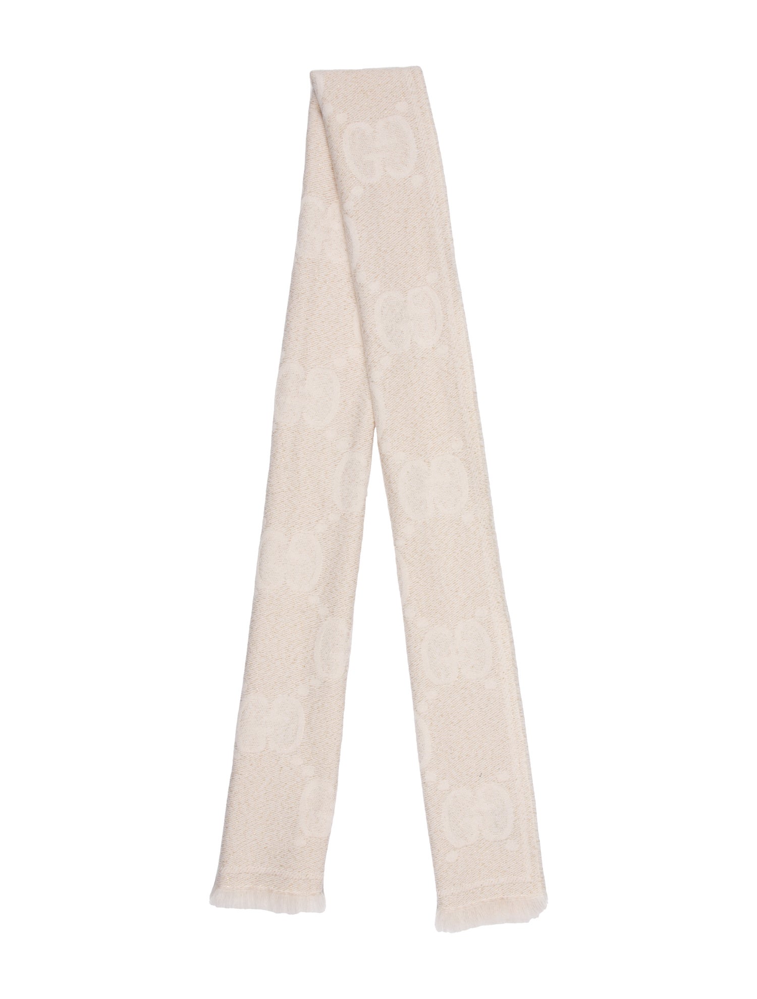 Gucci Wool GG Logo Scarf