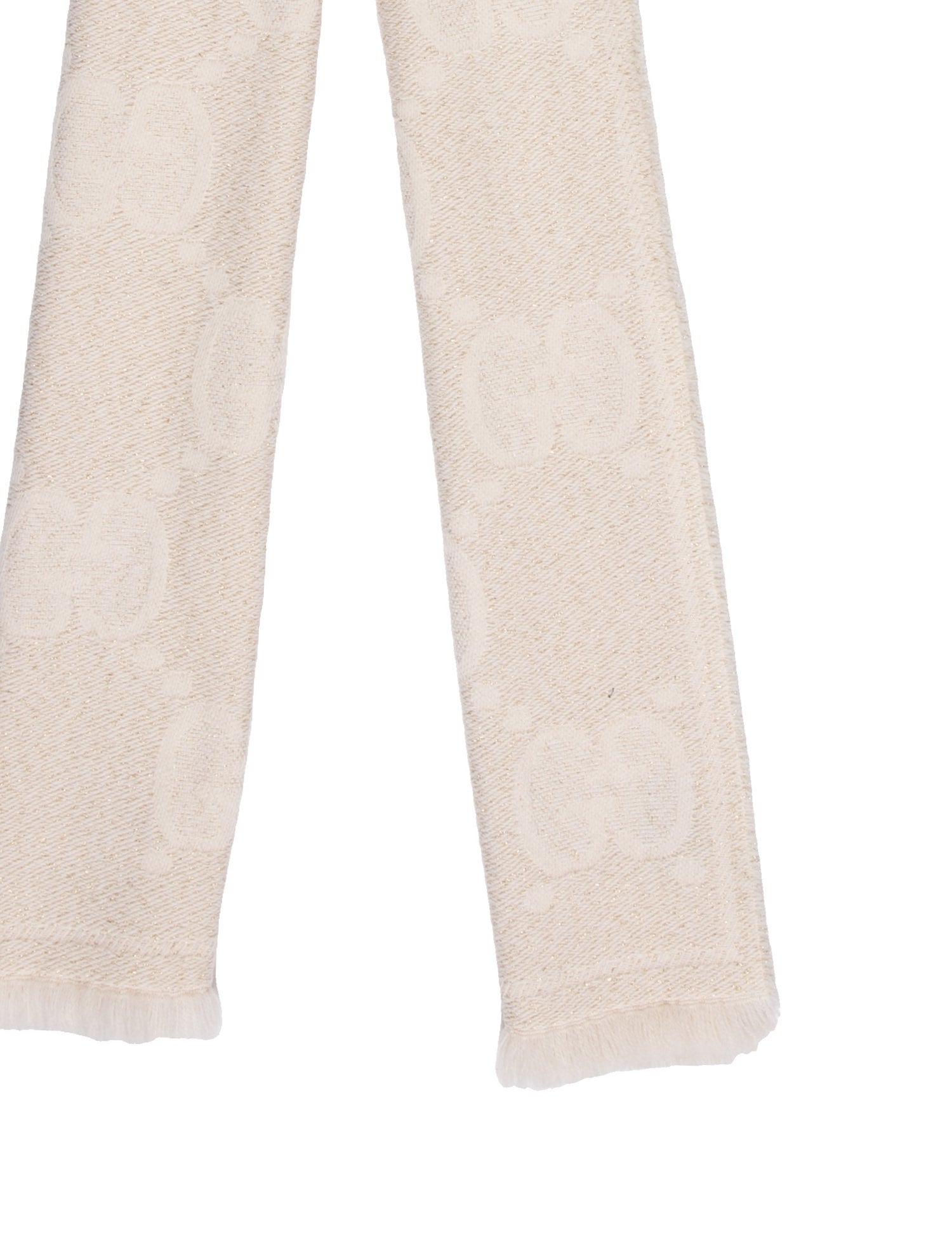 Gucci Wool GG Logo Scarf