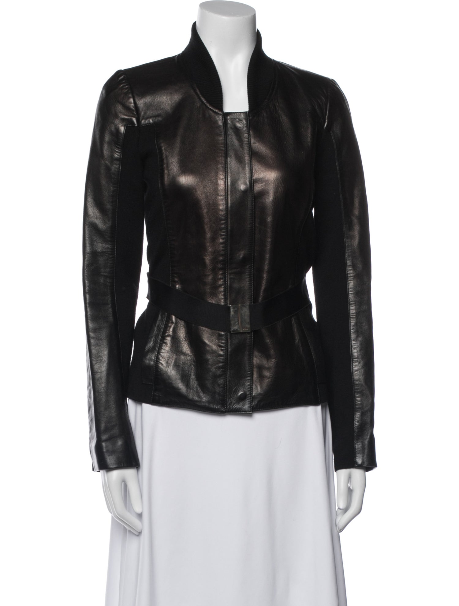 Gucci Leather Biker Jacket