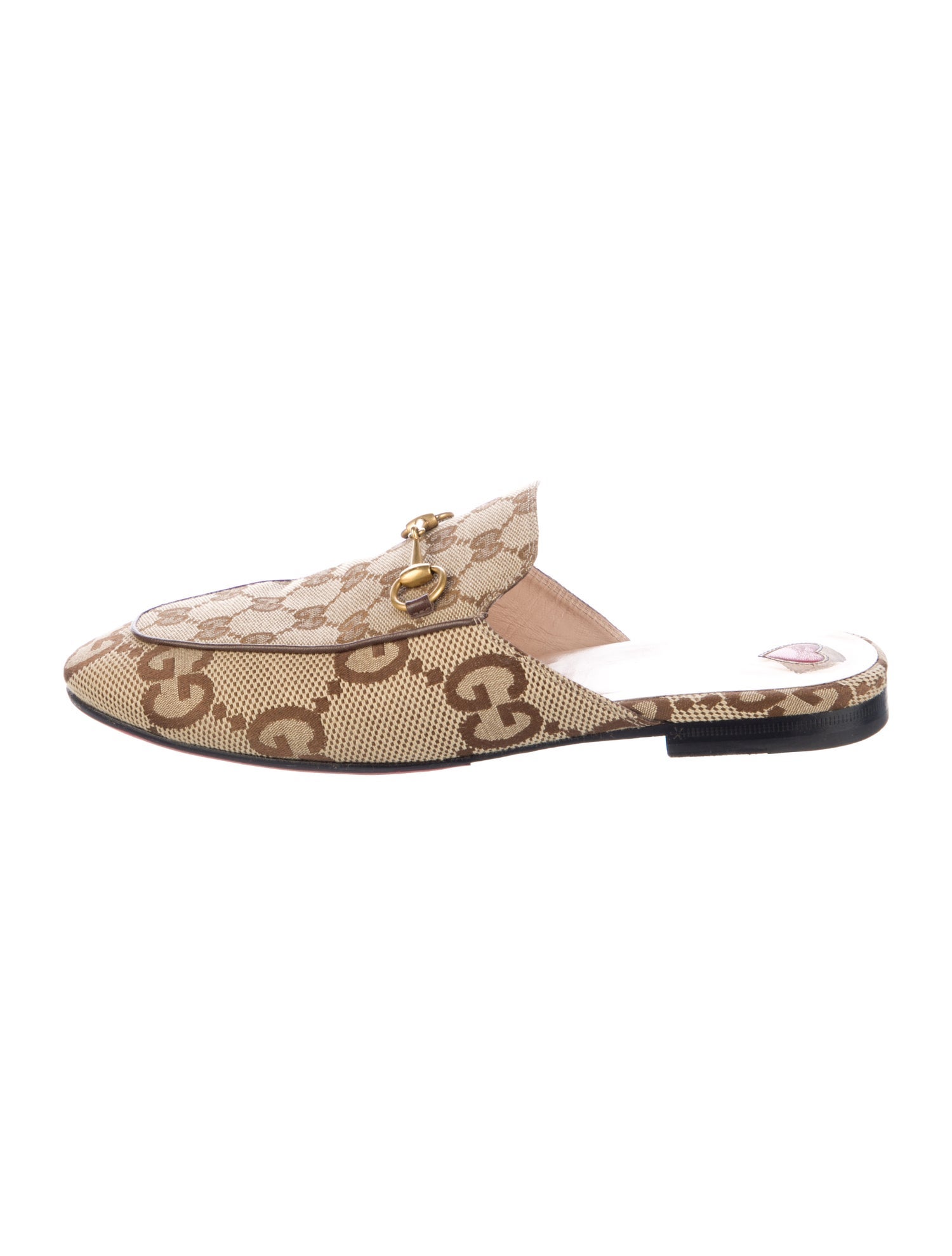 Gucci GG Canvas Canvas Mules