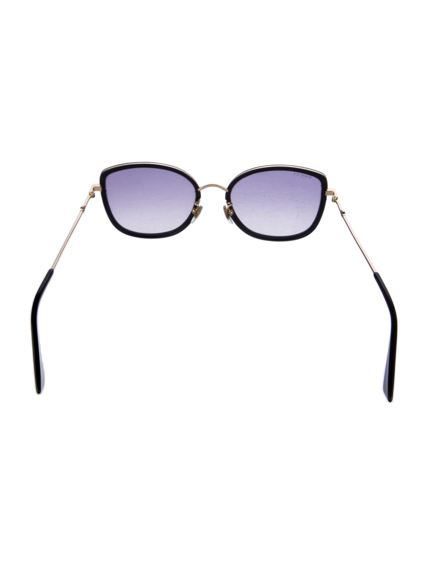 Gucci Interlocking G Logo Round Sunglasses