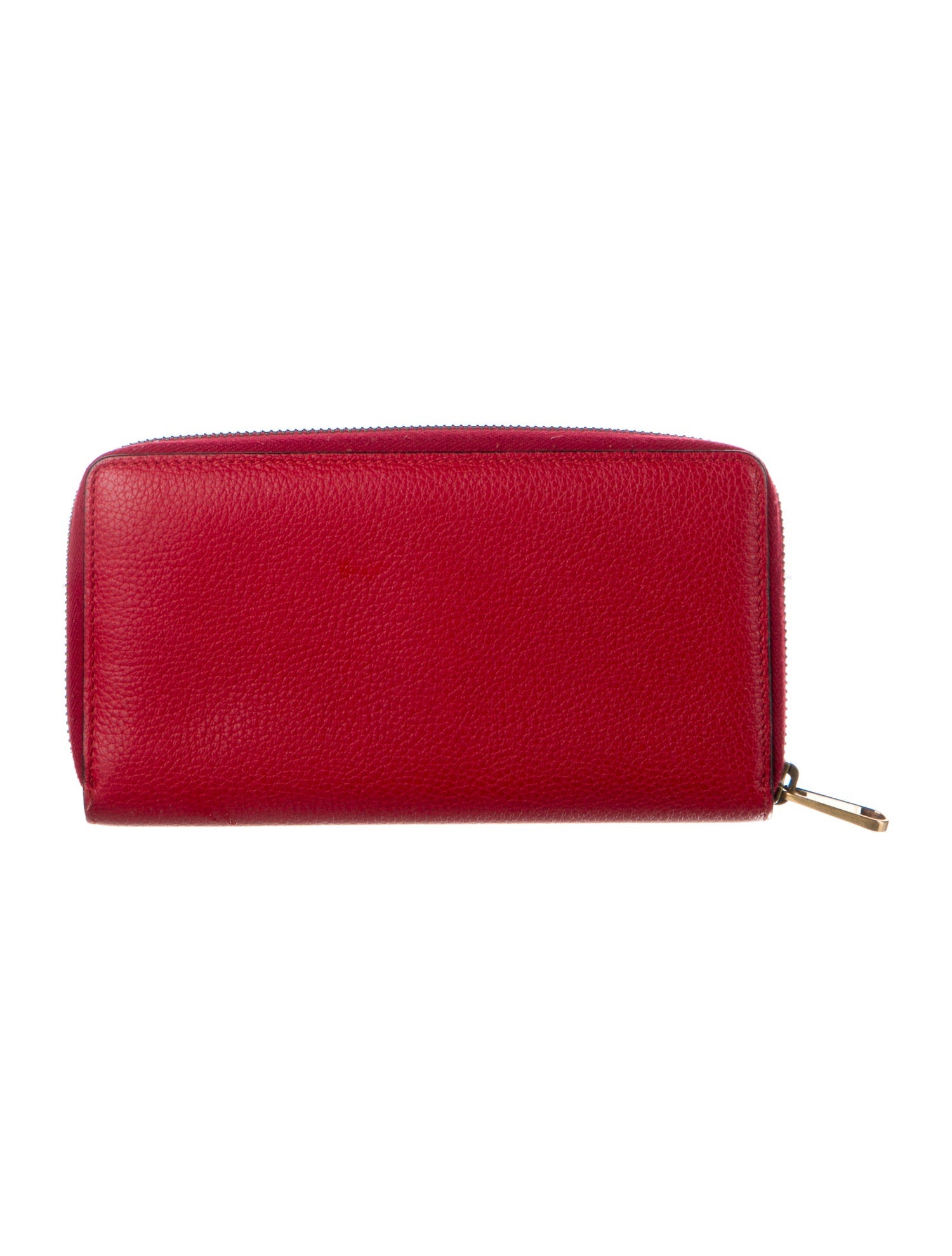 Gucci Signature Logo Leather Continental Wallet