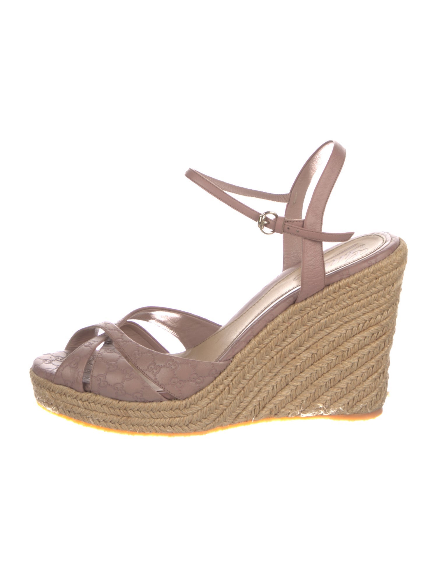 Gucci GG Signature Leather Espadrilles