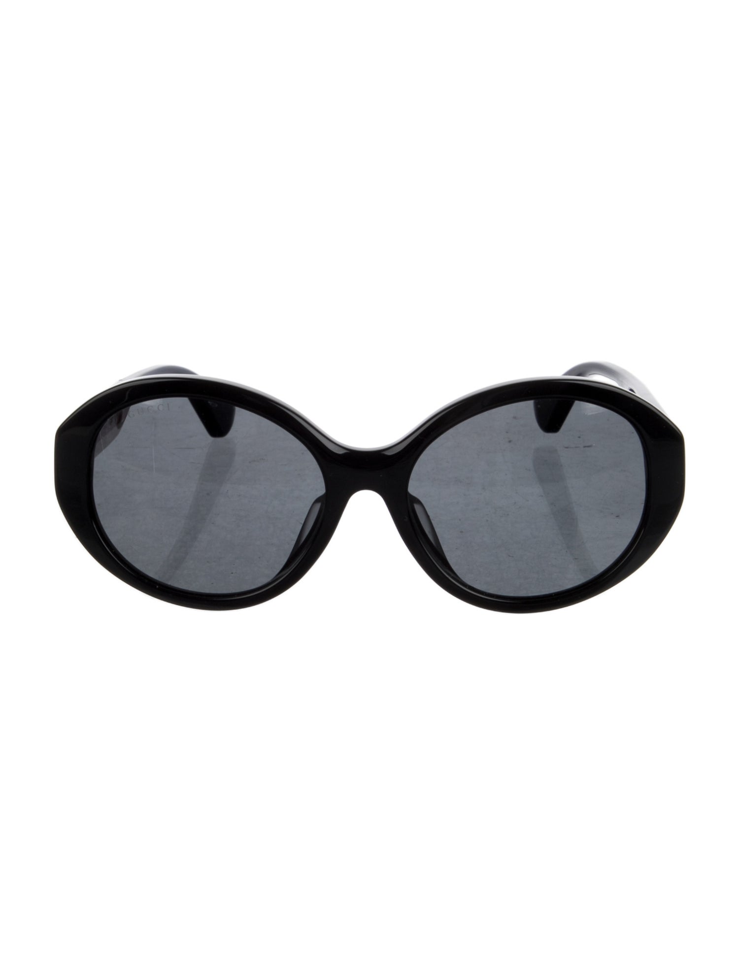 Gucci Interlocking G Logo Round Sunglasses