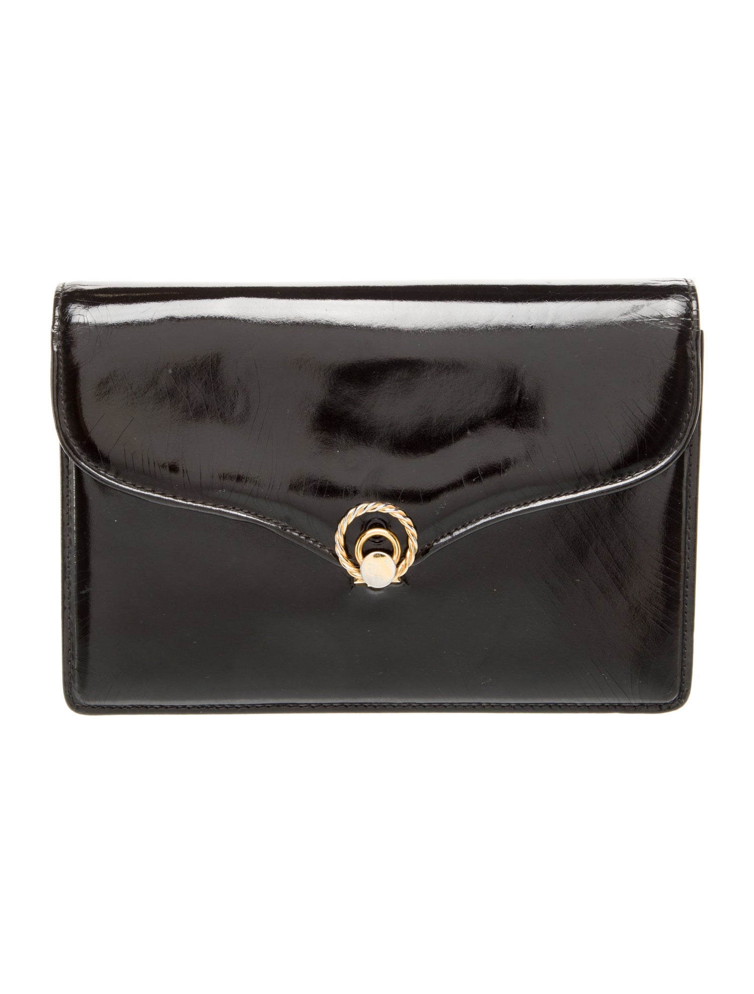 Gucci Patent Leather Clutch