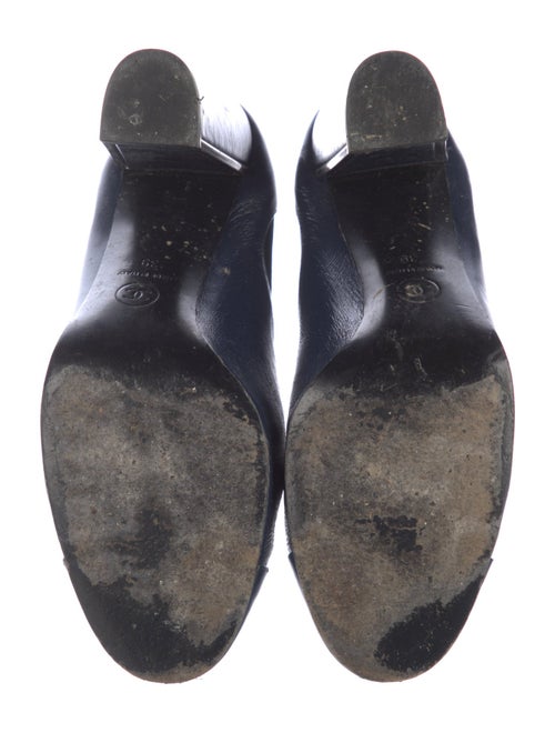 Chanel Leather Chelsea Boots