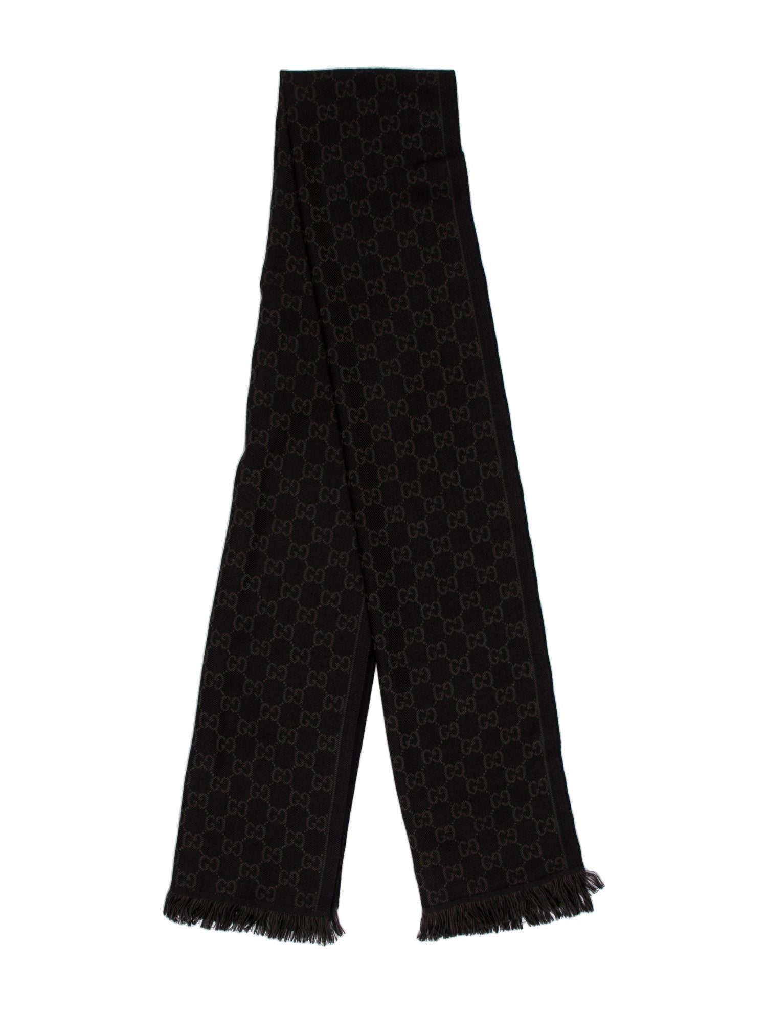 Gucci Wool Printed Scarf