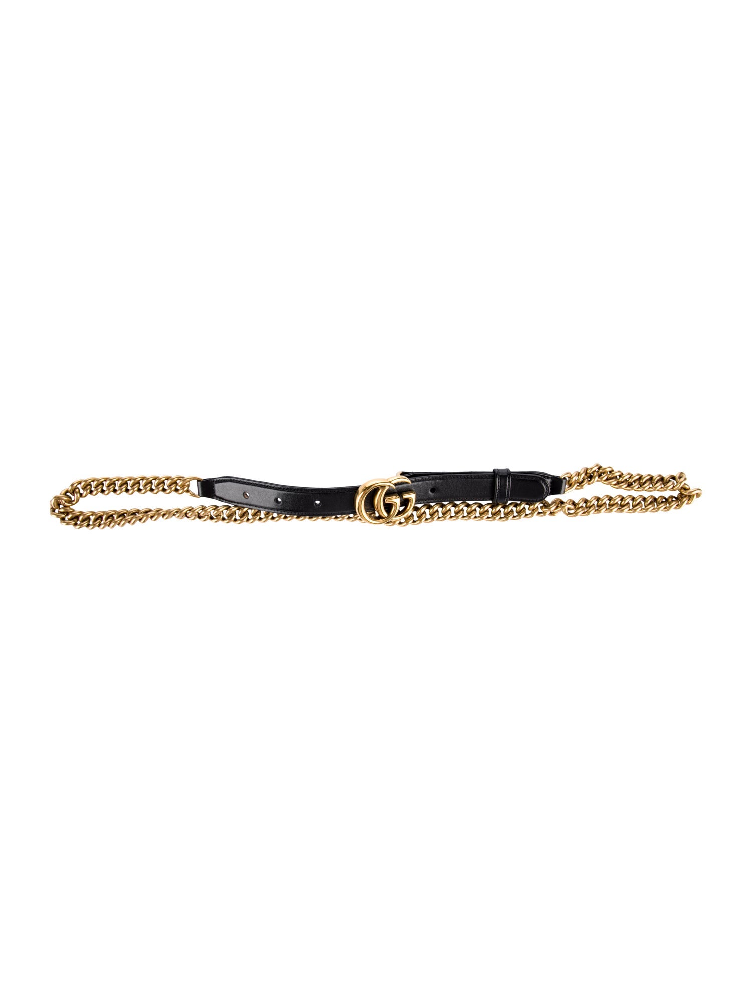 Gucci Skinny Metal Belt
