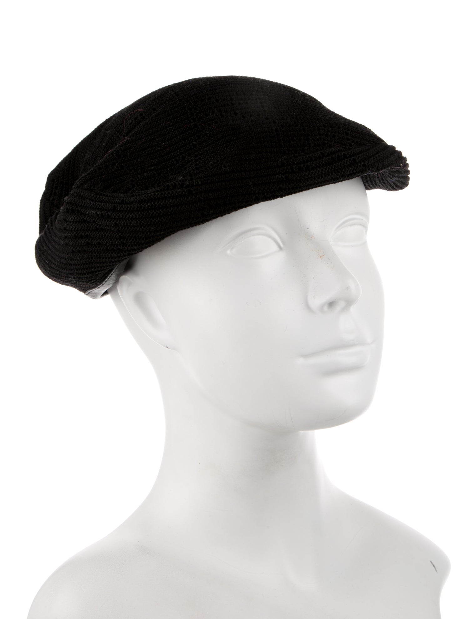 Gucci GG Knit Bow Beret w/Tags